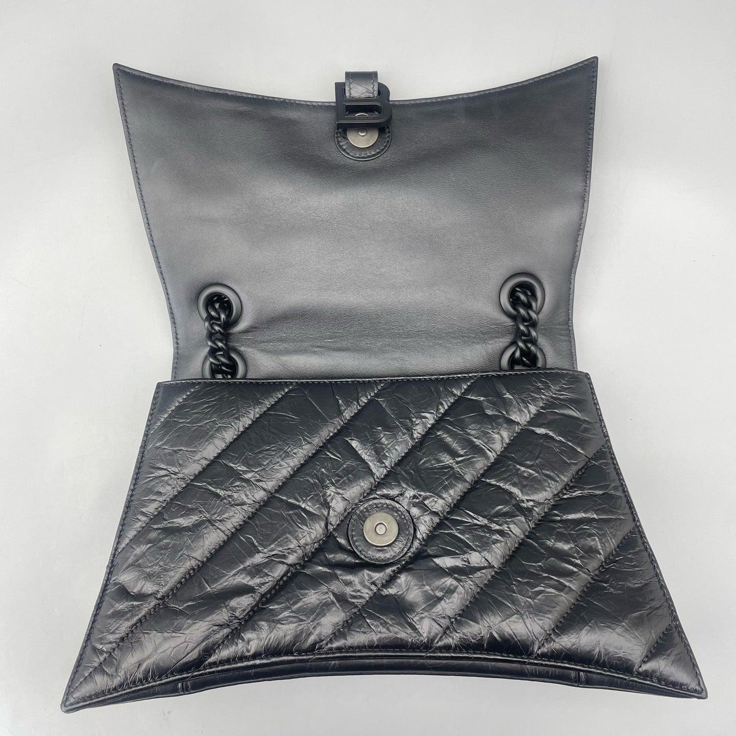 Balenciaga - Crush Medium - Leather - Black - (medium)
