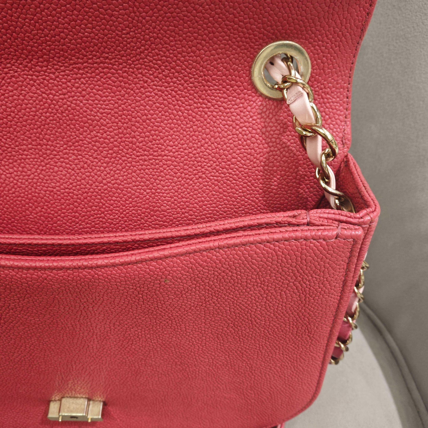 Chanel - Cuba Rainbow Series Messenger Bag - Leather - Pink - (Medium)
