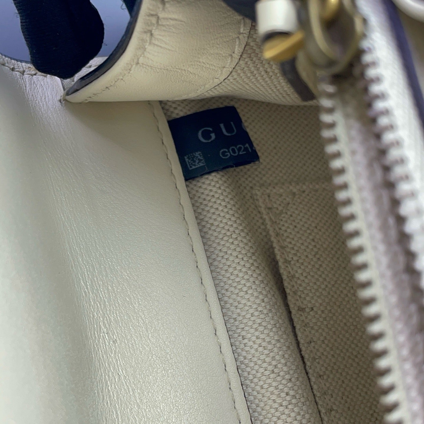 Gucci - Dionysus Bamboo Top Handle Bag - Leather - Off-white, Red, Navy - (medium)