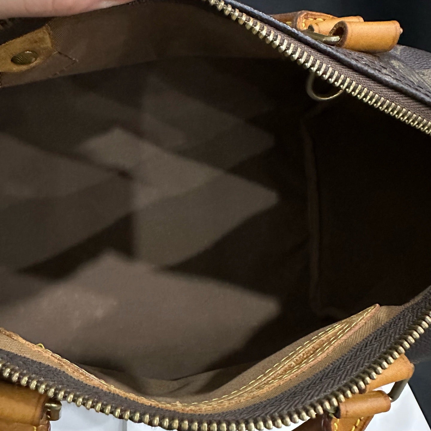 Louis Vuitton - Speedy 30 - Monogram coated canvas with Vachetta leather trim - Brown - (medium)