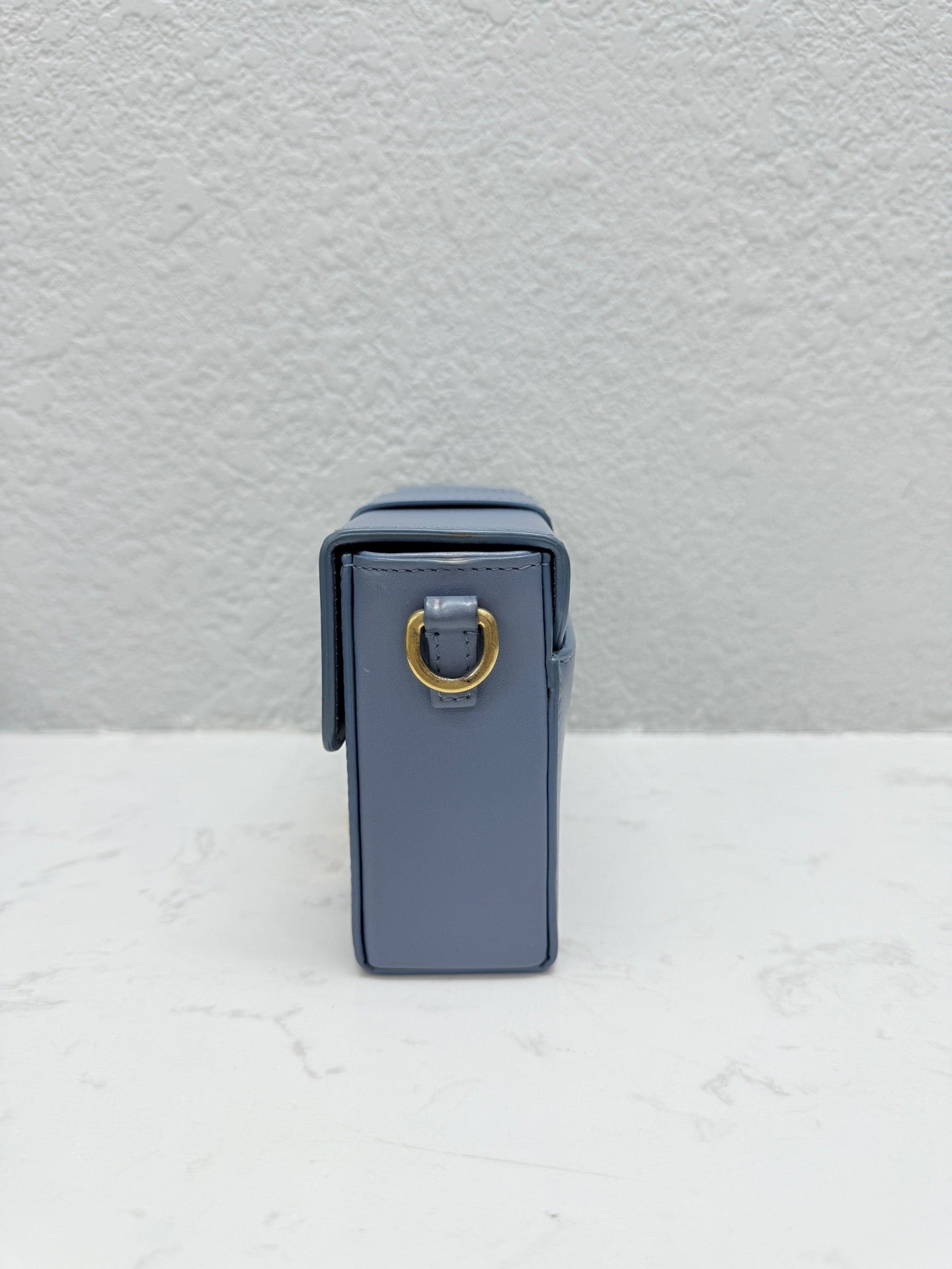Dior - Montaigne Box Mini - Leather - Blue - (mini)