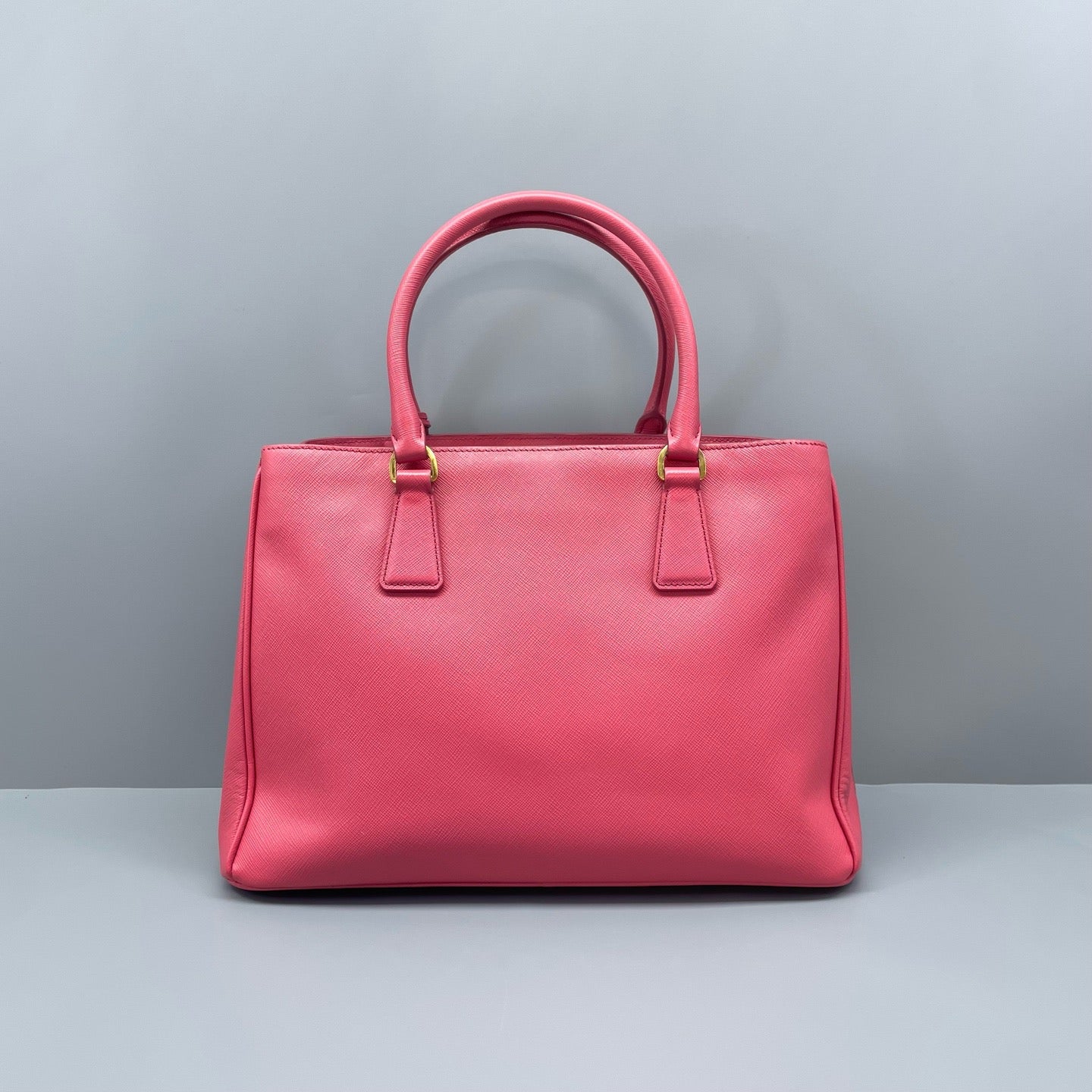 Prada - Saffiano Lux Galleria Tote - Saffiano leather - Pink - (Medium)