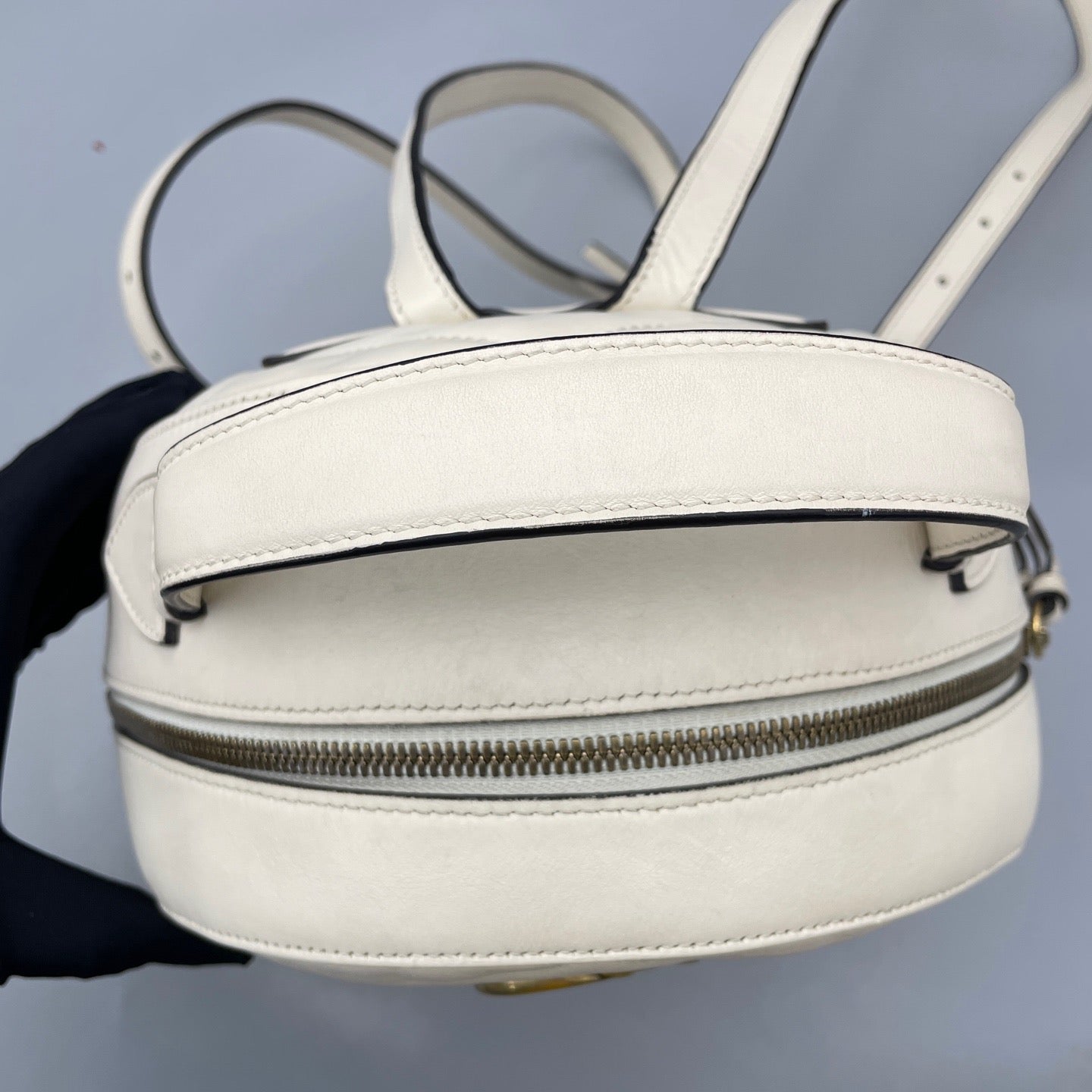 Gucci - GG Marmont Mini Backpack - Leather - White - (mini)