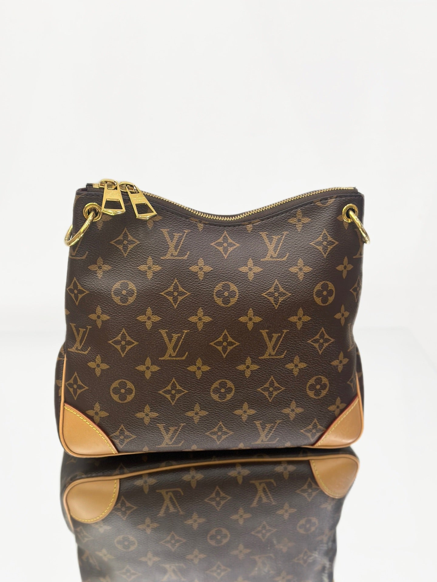 Louis Vuitton - Odeon PM (M45354) - Monogram coated canvas with Vachetta leather trim - Brown - (Small)