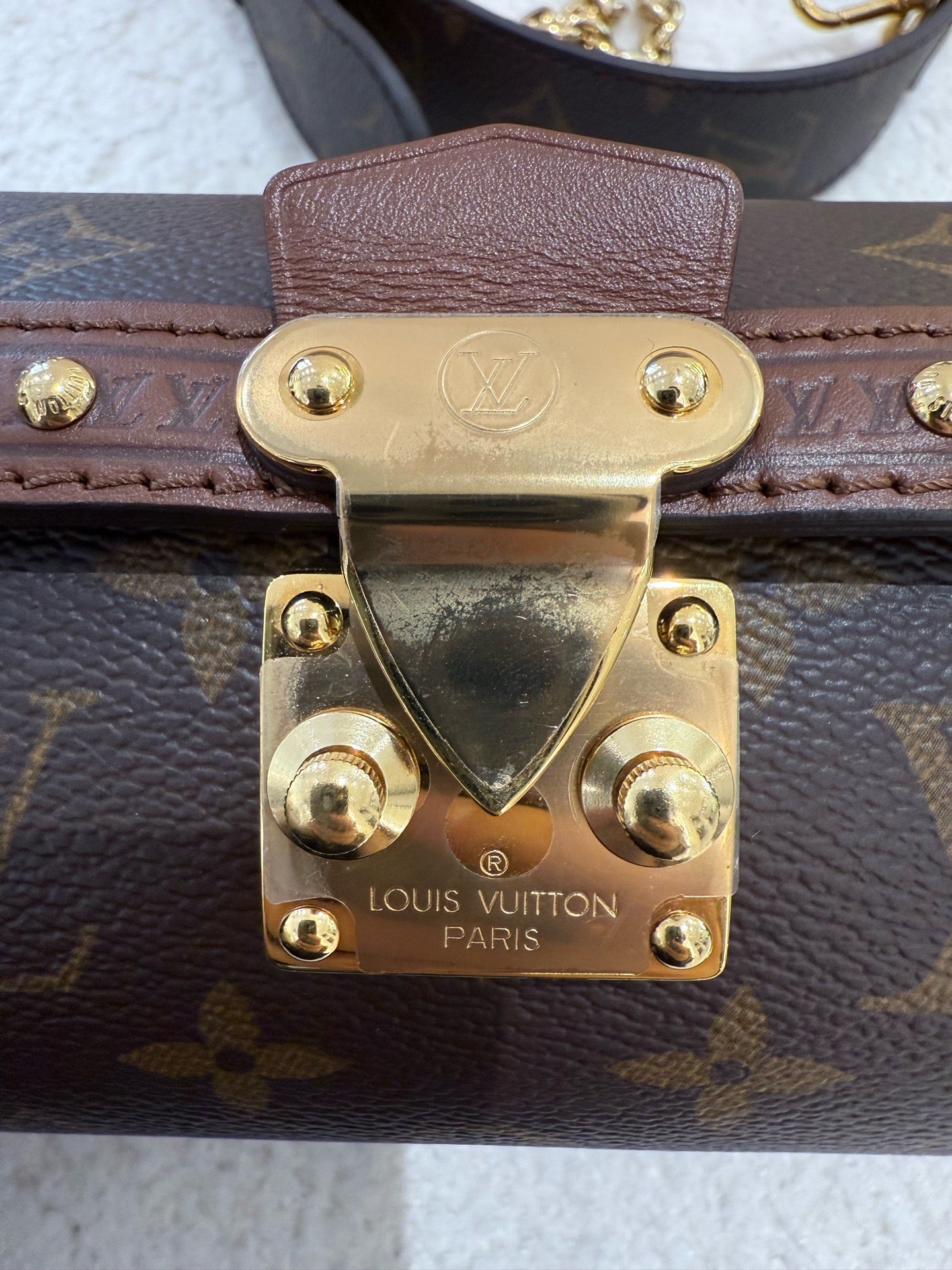 Louis Vuitton - Papillon Trunk - Monogram coated canvas with Vachetta leather trim - Brown - (Mini)