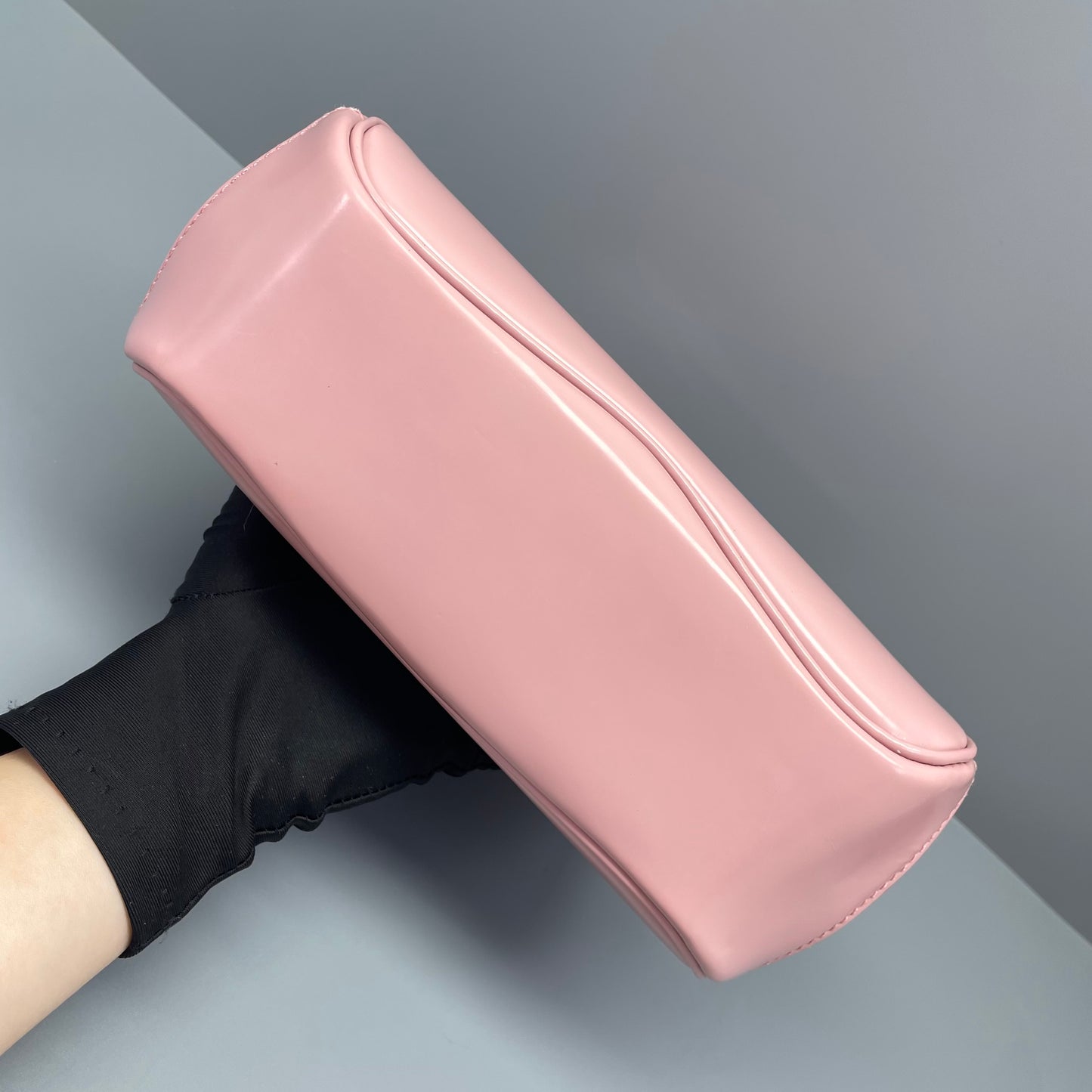 Gucci - Lady Lock Bamboo Top Handle Bag - Glossy leather - Pink - (small)