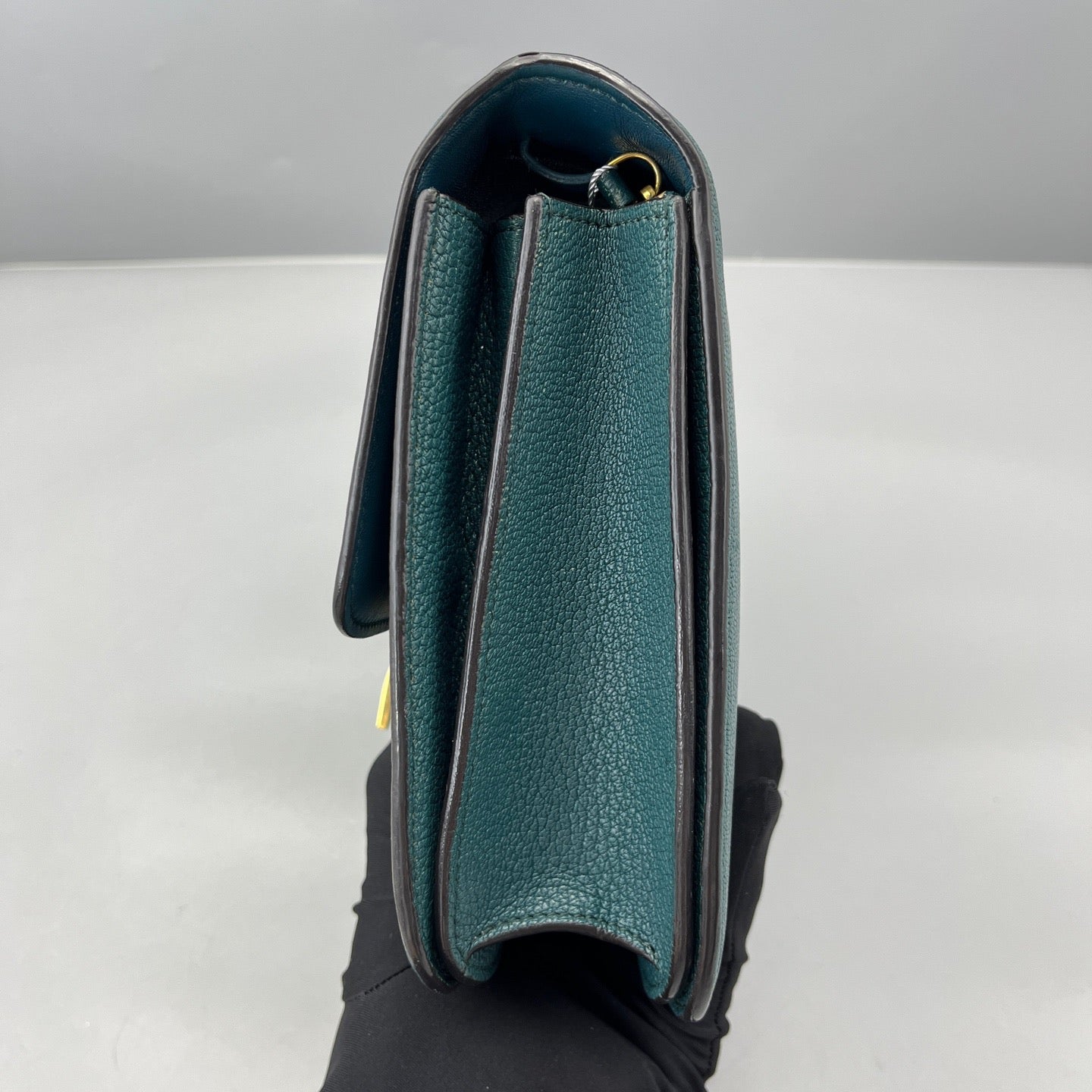 Celine - Box Medium - Grained calfskin leather - Green - (Medium)