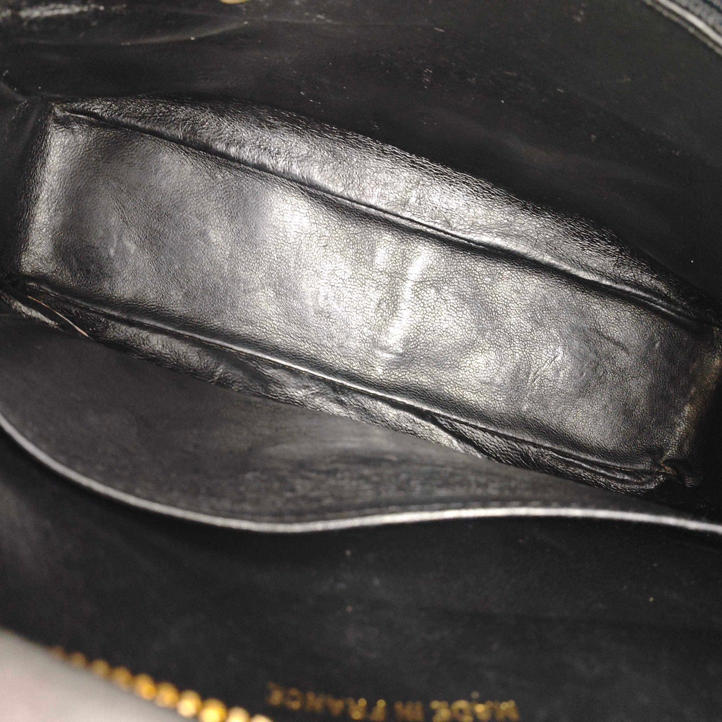 Chanel - Vintage Tassel Camera Bag - Lambskin leather - Black - (Small)