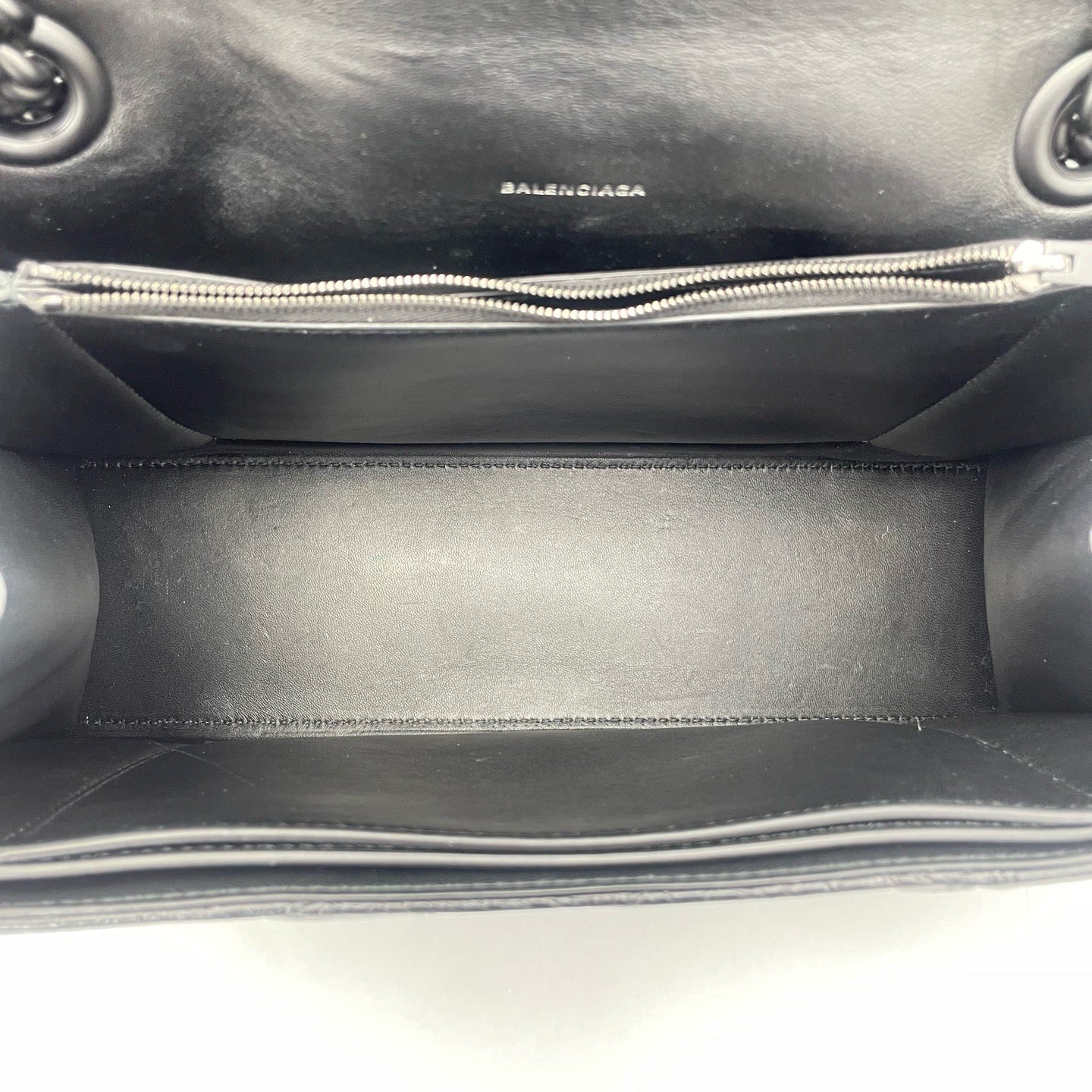 Balenciaga - Crush Medium - Leather - Black - (medium)