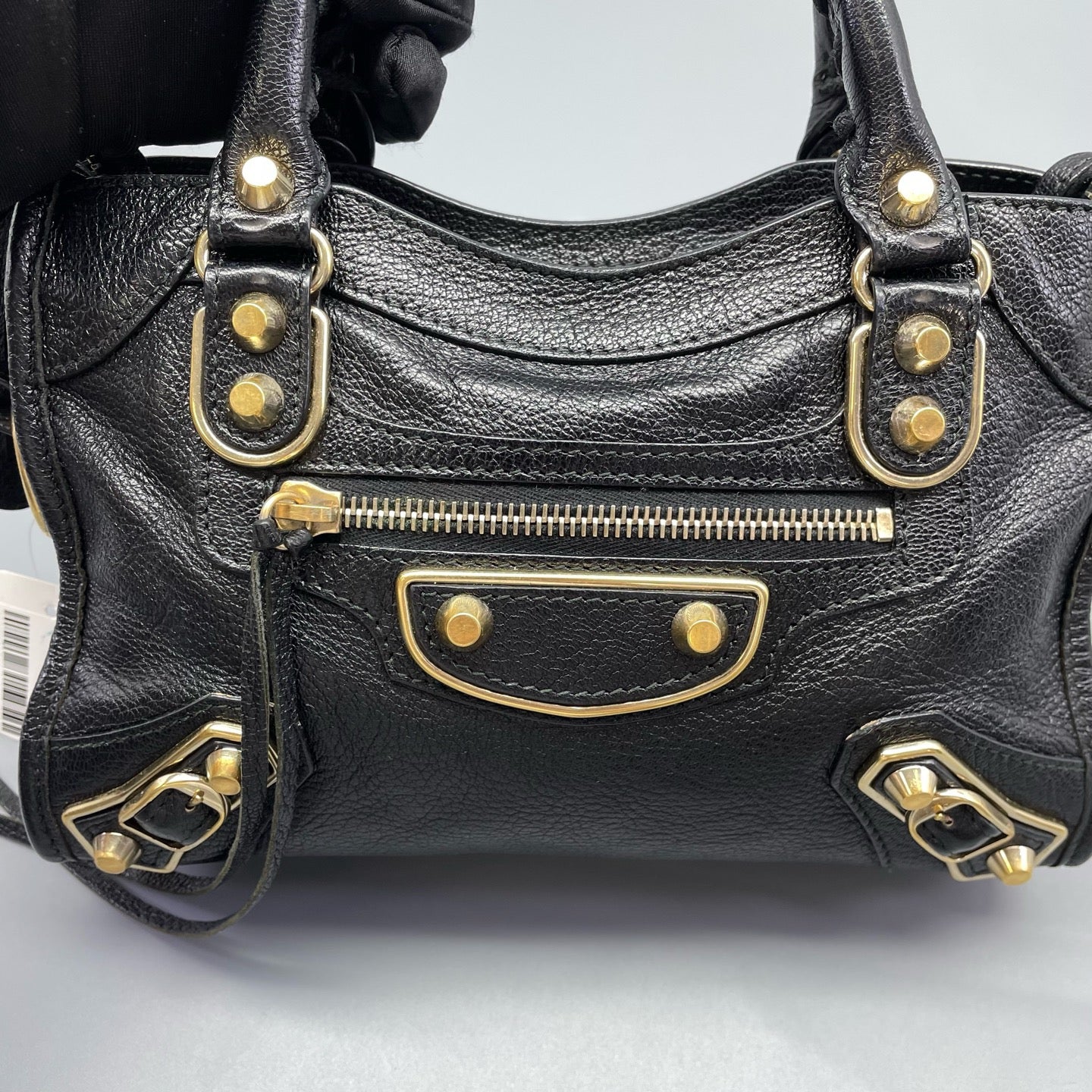 Balenciaga - Classic City Mini - Grained lambskin leather - Black - (mini)