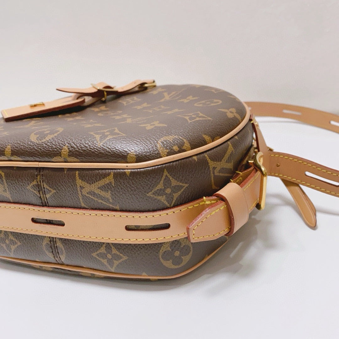 Louis Vuitton - Boite Chapeau Souple - Monogram coated canvas with Vachetta leather trim - Brown - (Small)