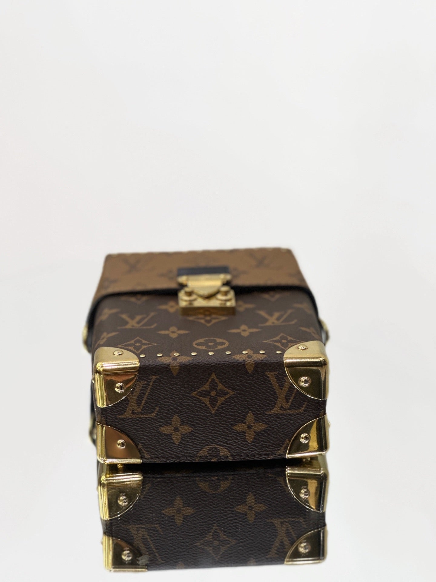 Louis Vuitton - Monogram Reverse Camera Box - Monogram canvas with leather trim - Brown - (mini)