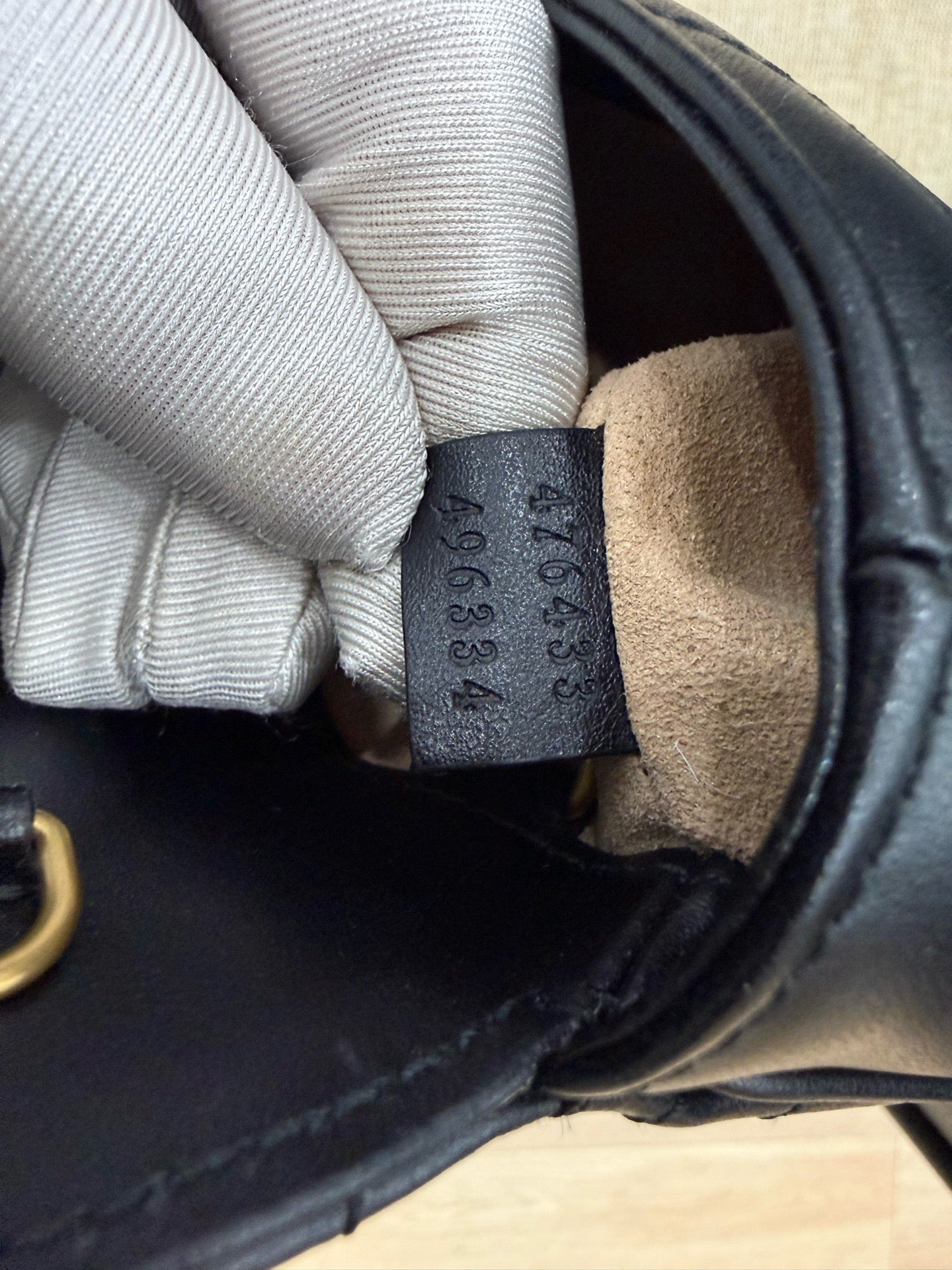Gucci - Marmont Mini Flap Bag - Leather - Black - (mini)