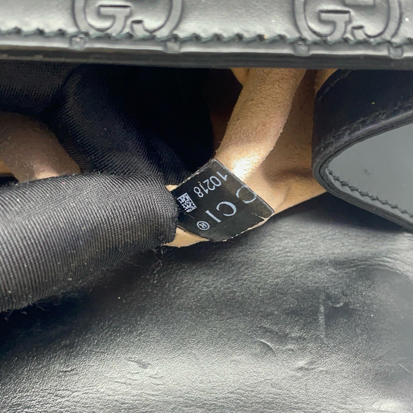 Gucci - Padlock - Leather - Black - (small)