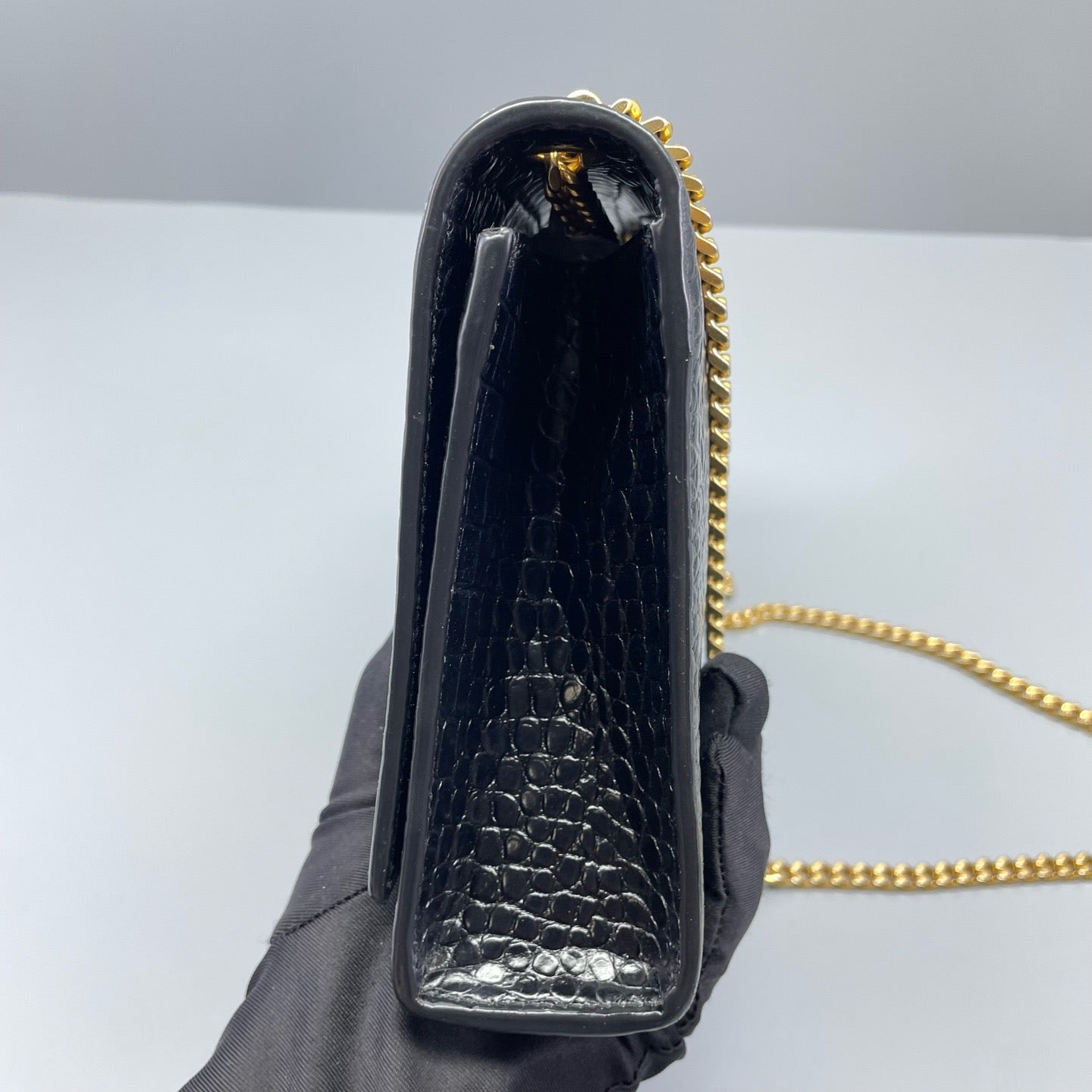 Saint Laurent - Kate Medium Tassel Bag - Leather - Black - (Medium)