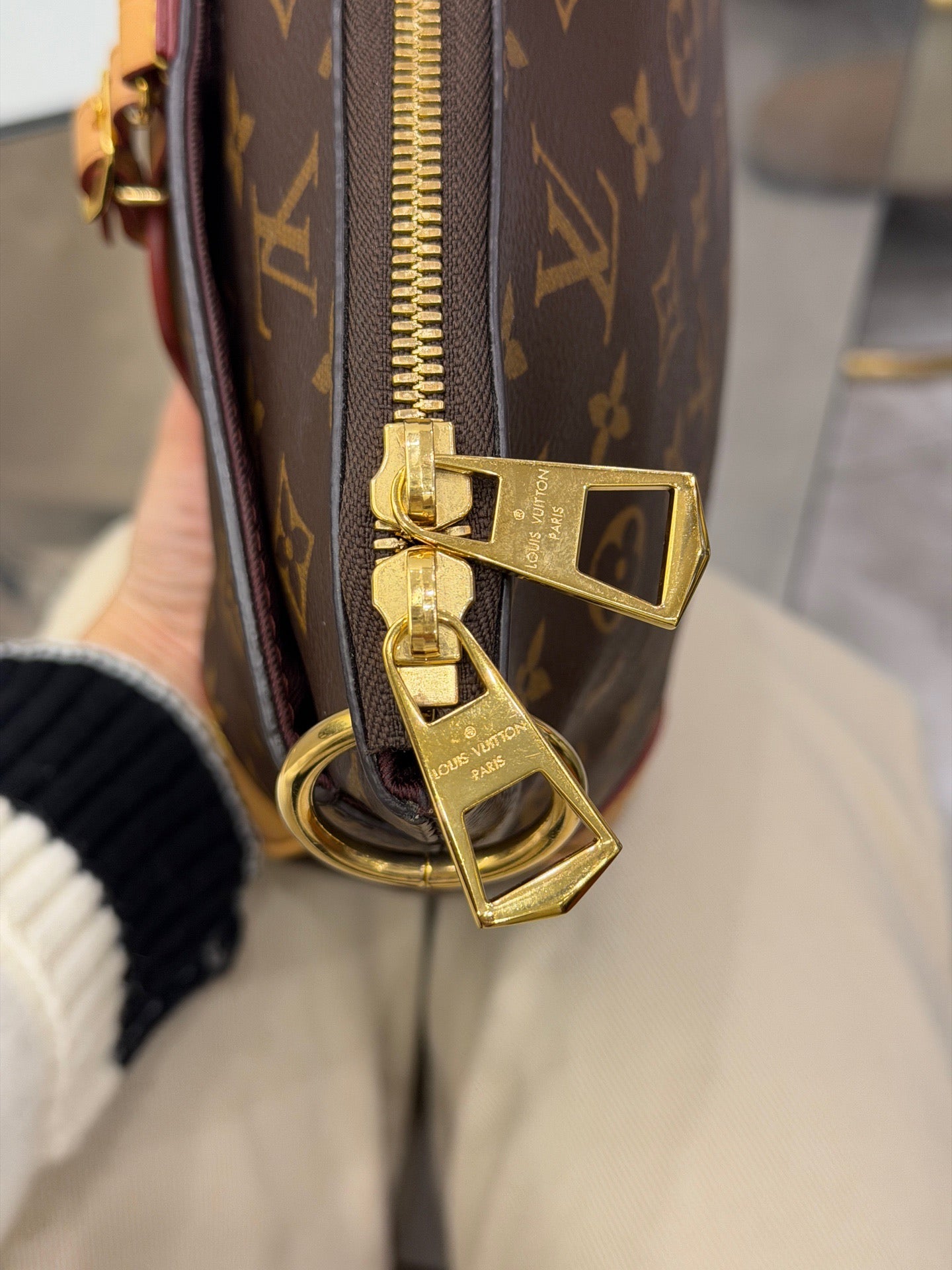 Louis Vuitton - Odeon PM (M45354) - Monogram coated canvas with Vachetta leather trim - Brown - (Small)