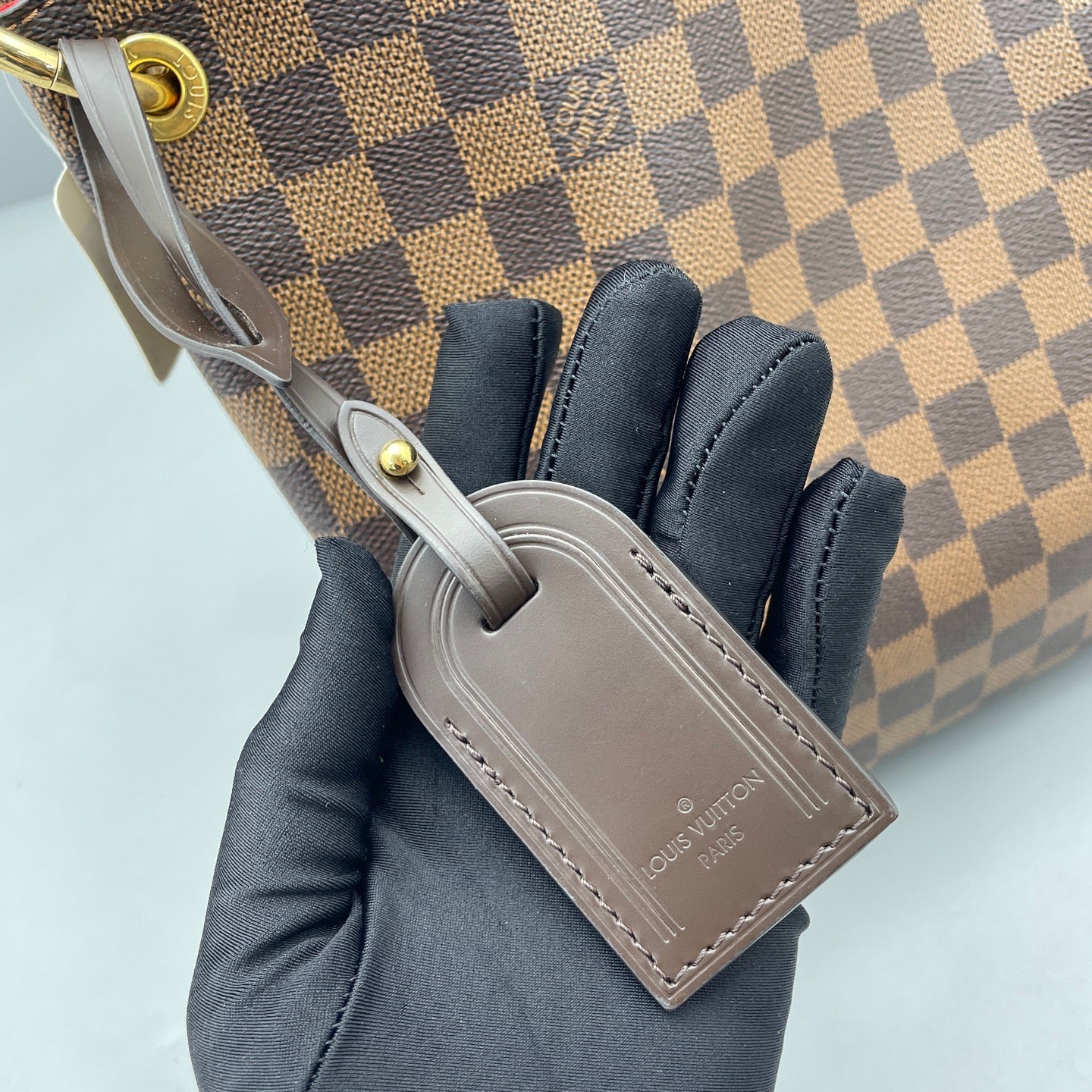 Louis Vuitton - Graceful MM - Damier Ebene coated canvas with leather trim - Brown - (medium)