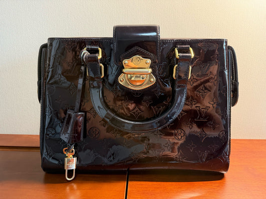Louis Vuitton - Melrose Avenue - Patent leather - Burgundy - (Medium)