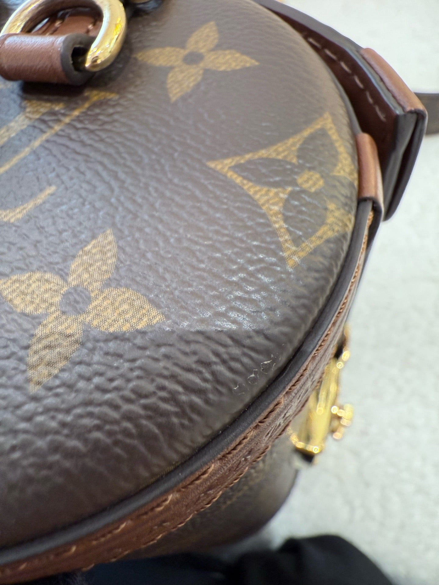 Louis Vuitton - Papillon Trunk - Monogram coated canvas with Vachetta leather trim - Brown - (Mini)