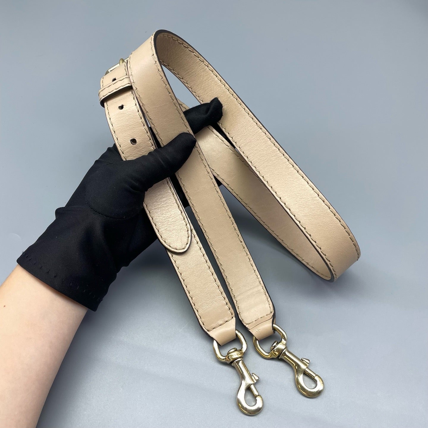 Gucci - Boston Pillow Bag - Leather - Beige - (medium)