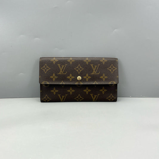 Louis Vuitton - Portefeuille International - Monogram canvas with cross-grain leather interior - Brown - (Medium)