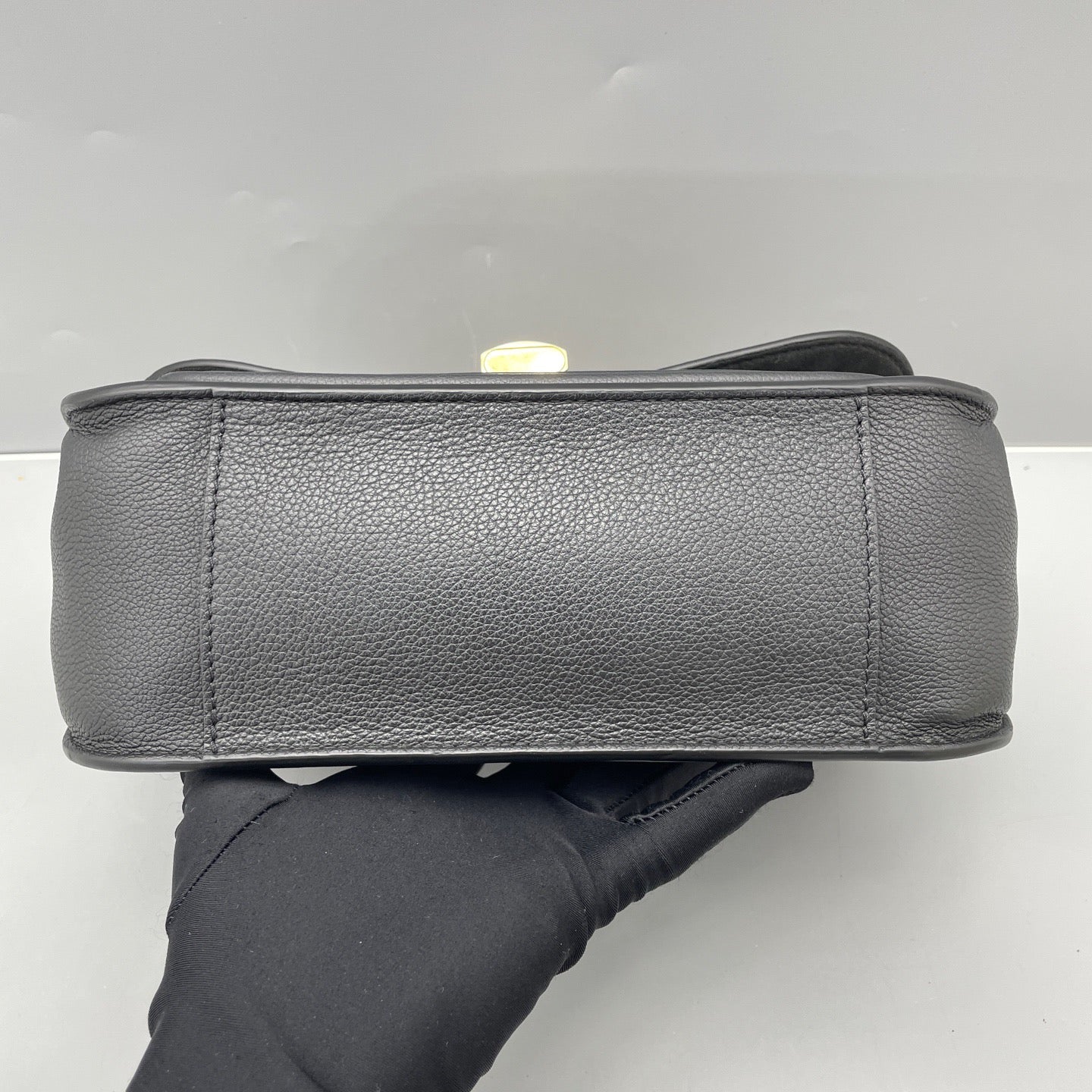 Louis Vuitton - Lock Messenger Bag - Monogram canvas and grained leather - Brown and Black - (medium)