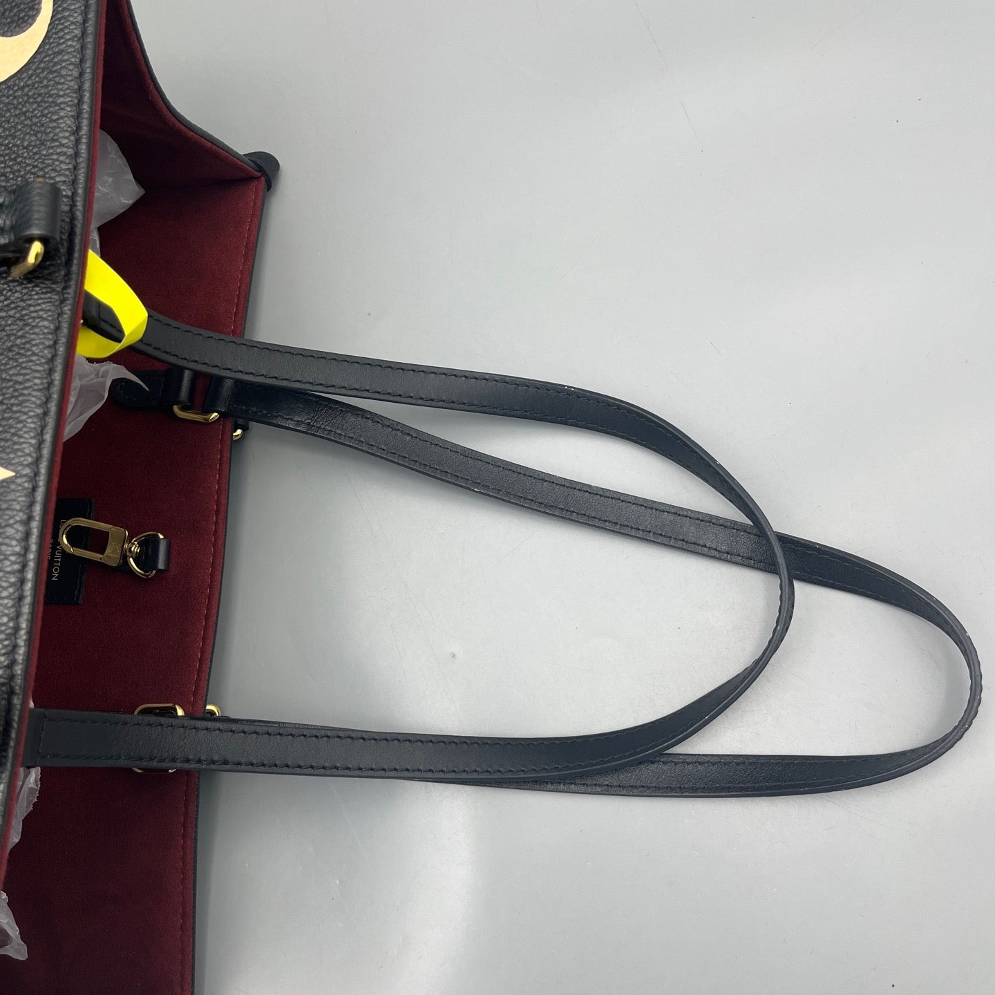Louis Vuitton - Onthego MM - Giant Monogram Empreinte Leather - Black with Beige Monogram - (Medium)