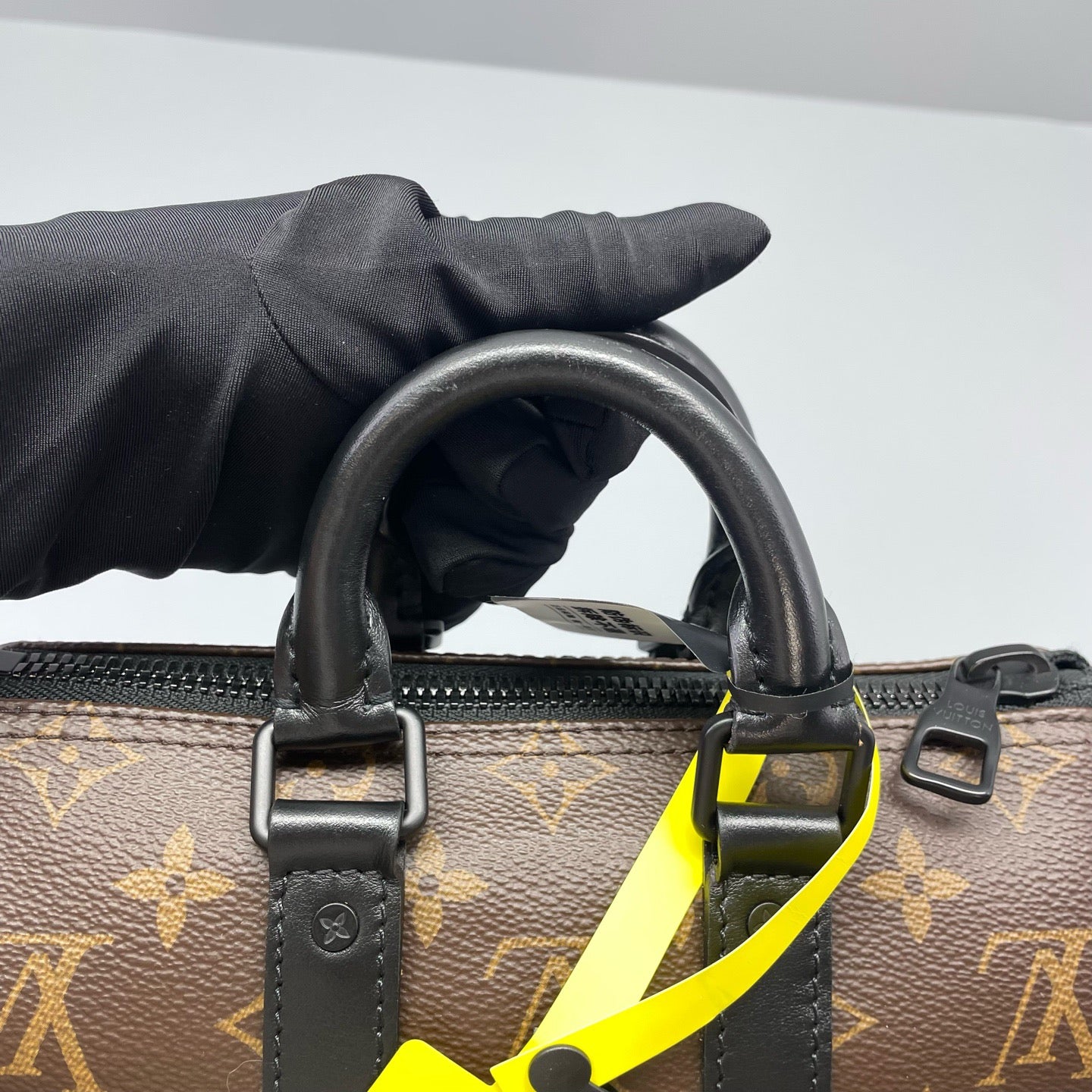 Louis Vuitton - Keepall Bandoulière XS Show Model - Monogram coated canvas with leather trims and rubber details - Brown, Black, Purple, Yellow - (mini)