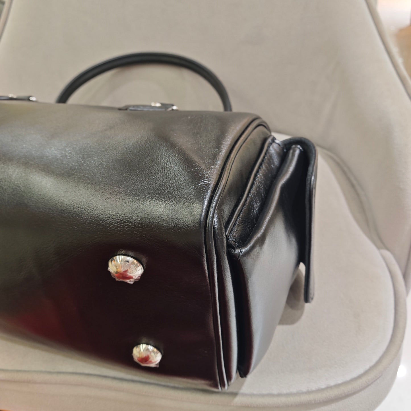 Louis Vuitton - Speedy Cargo Vibe - Lambskin leather - Black - (small)