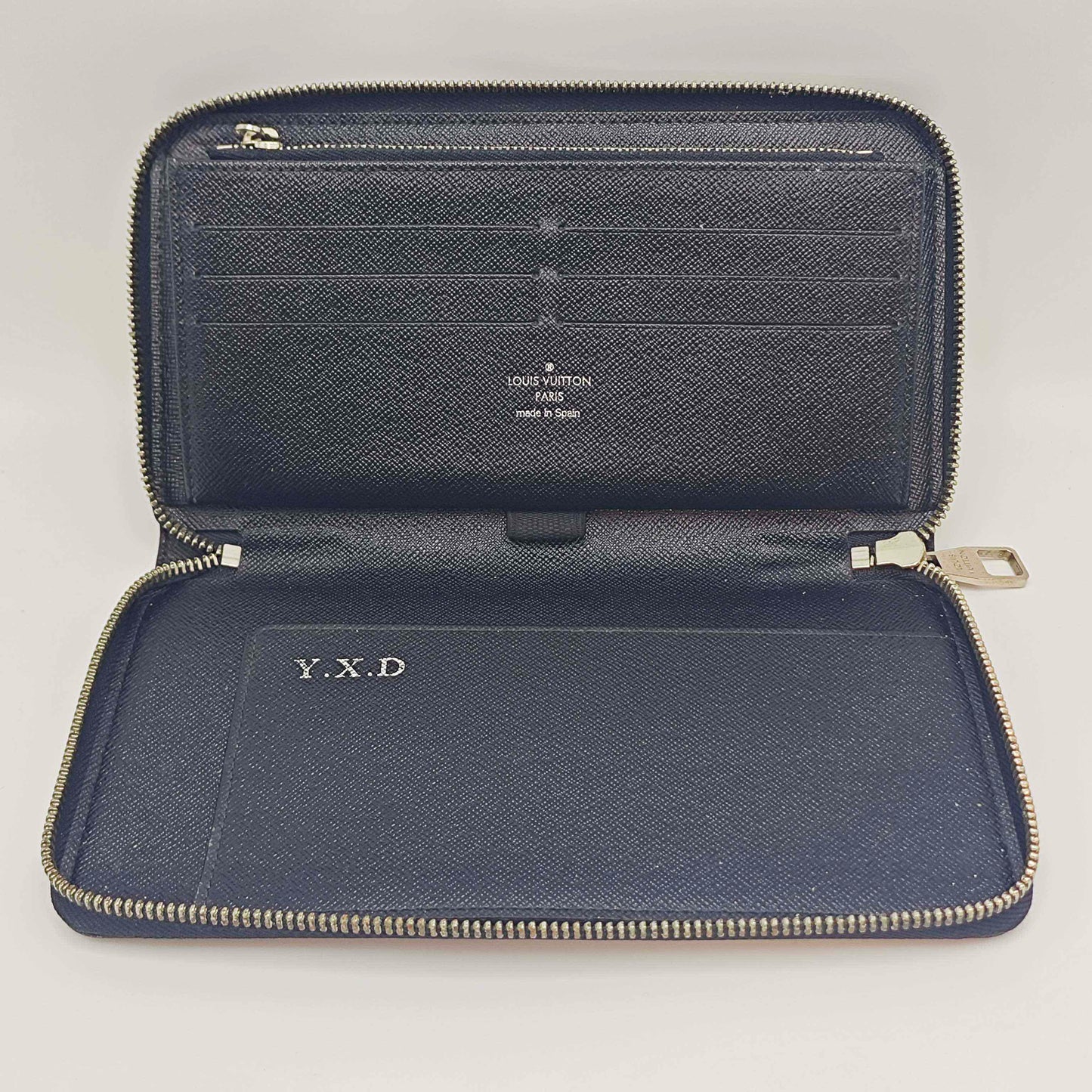 Louis Vuitton - Zippy Wallet - Damier Graphite coated canvas with leather lining - Black - (medium)