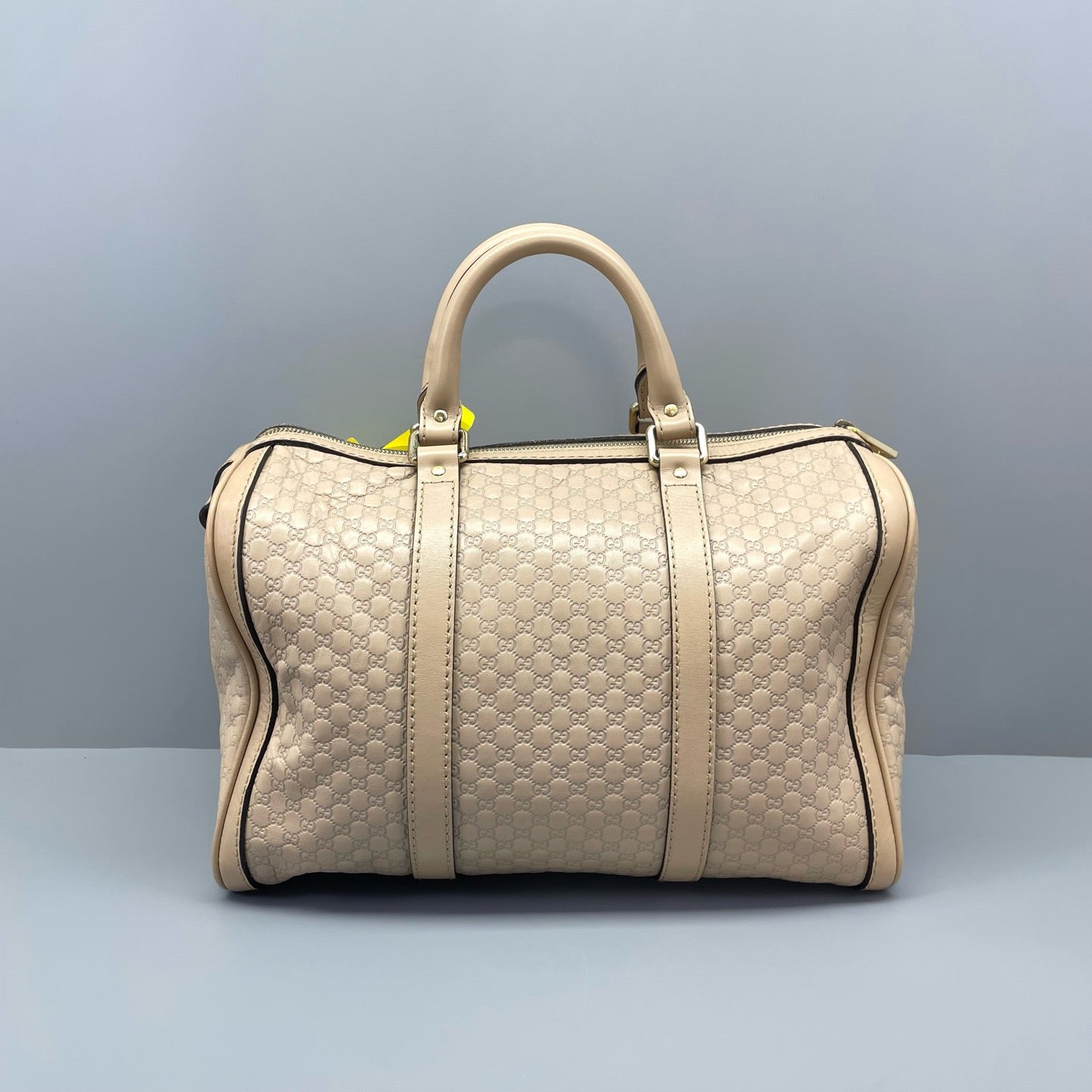 Gucci - Boston Pillow Bag - Leather - Beige - (medium)
