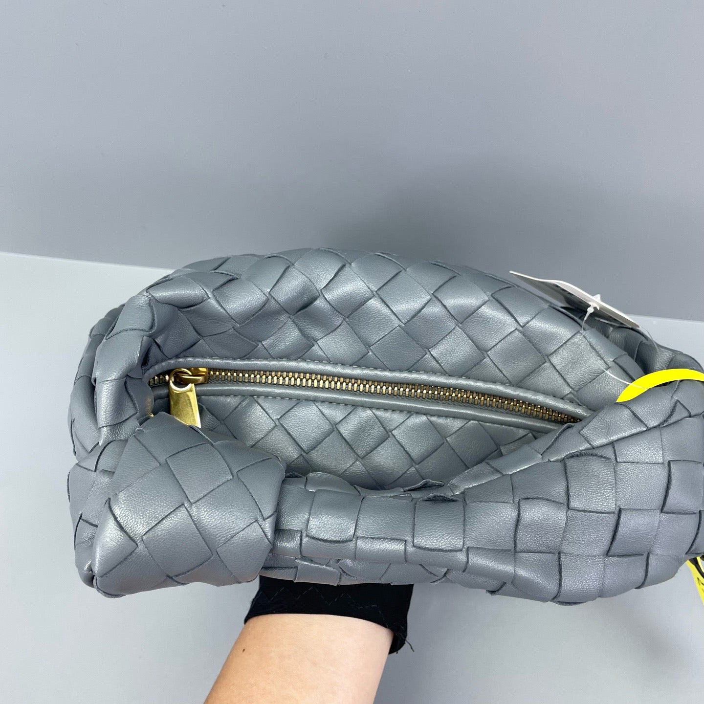 Bottega Veneta - Mini Jodie - Leather - Grey - (mini)
