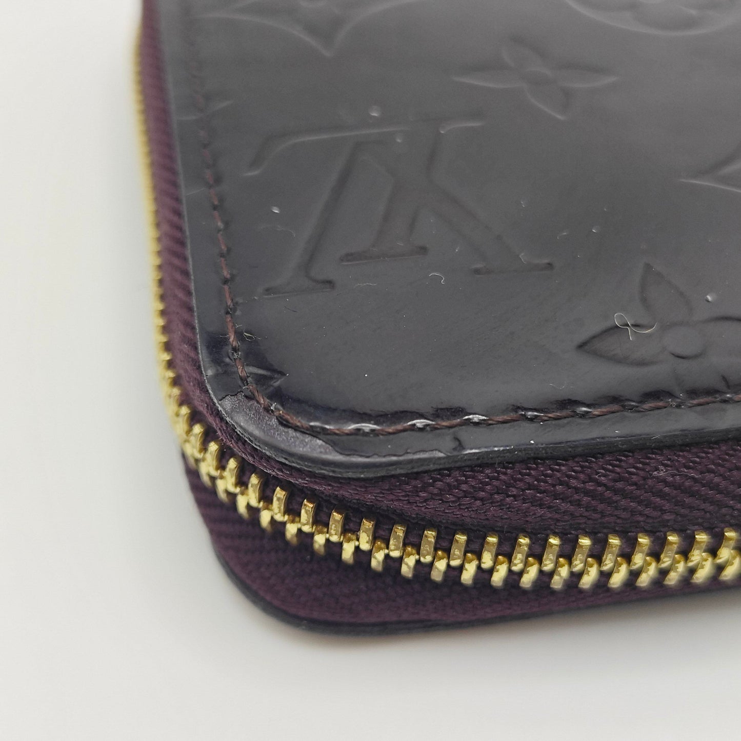 Louis Vuitton - Zippy Wallet - Patent leather - Burgundy - (medium)