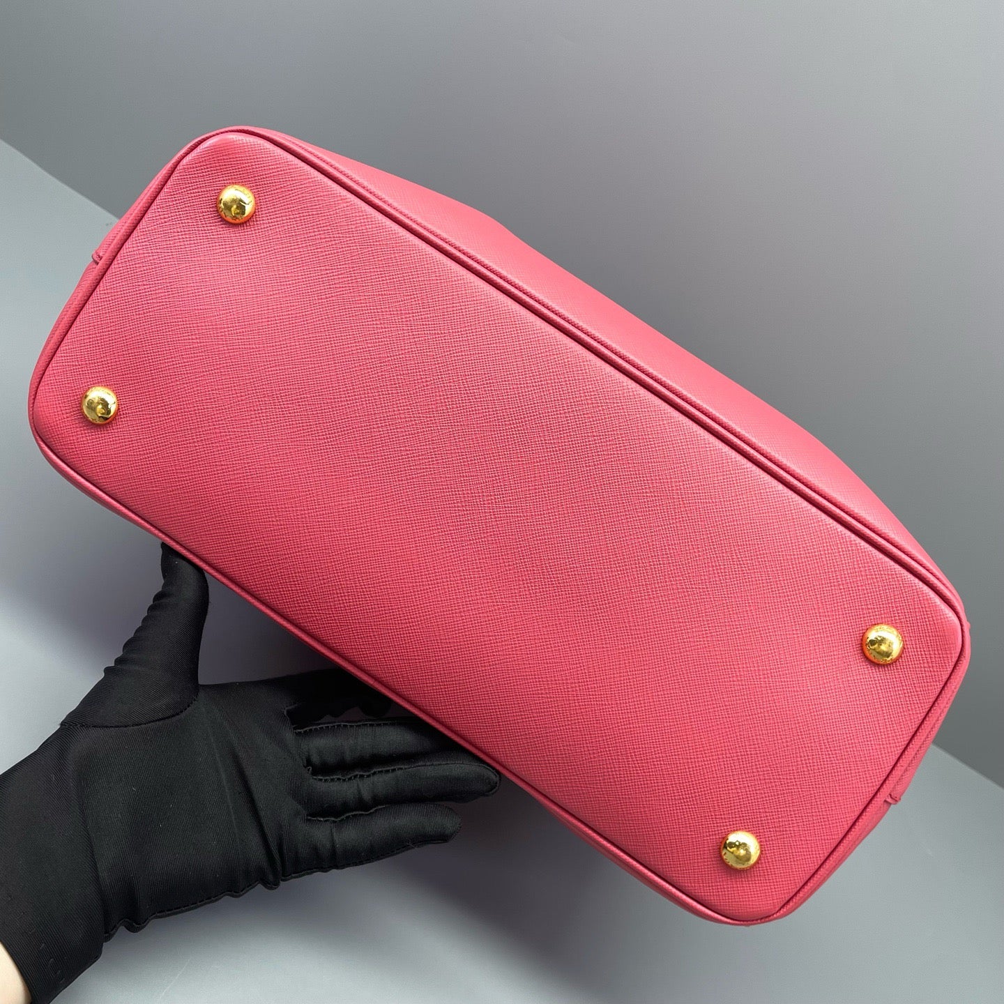 Prada - Saffiano Lux Galleria Tote - Saffiano leather - Pink - (Medium)