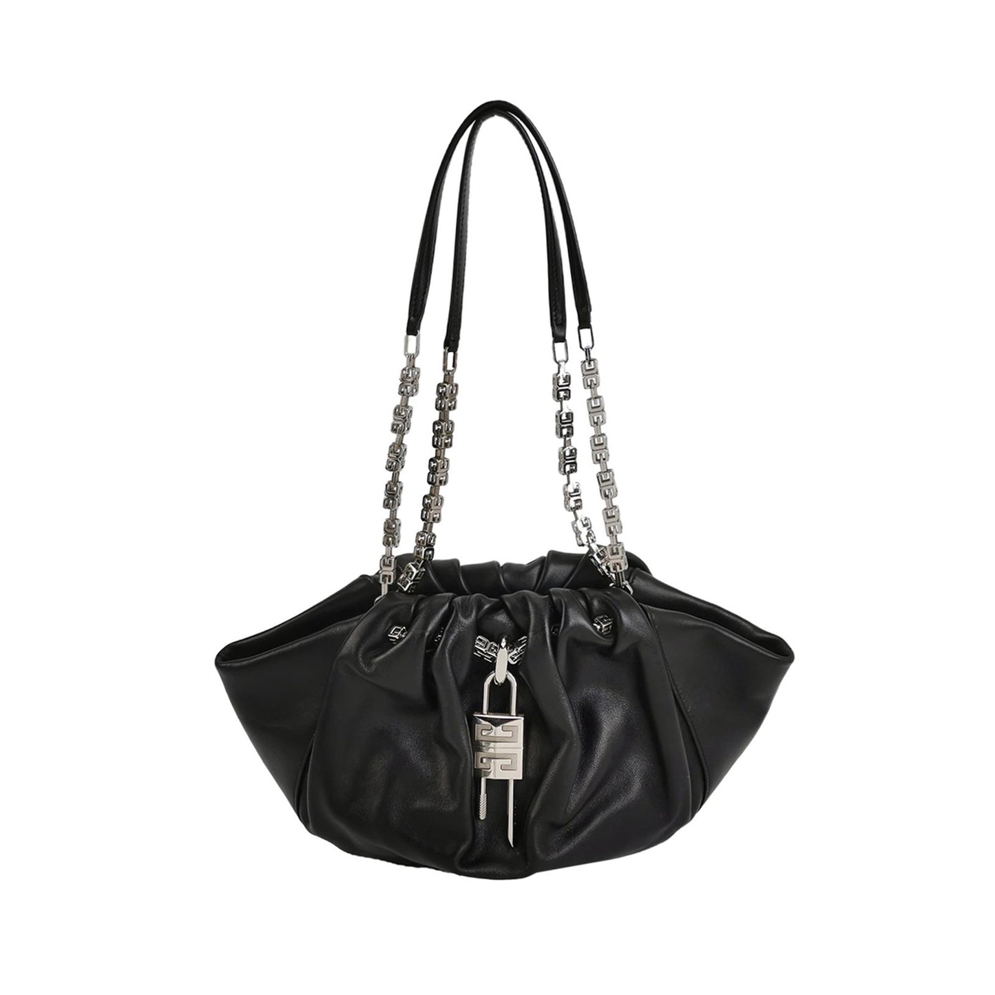 Givenchy - Kenny Soft Hobo Bag - Sheep leather exterior, cow leather lining - Black - (Medium)