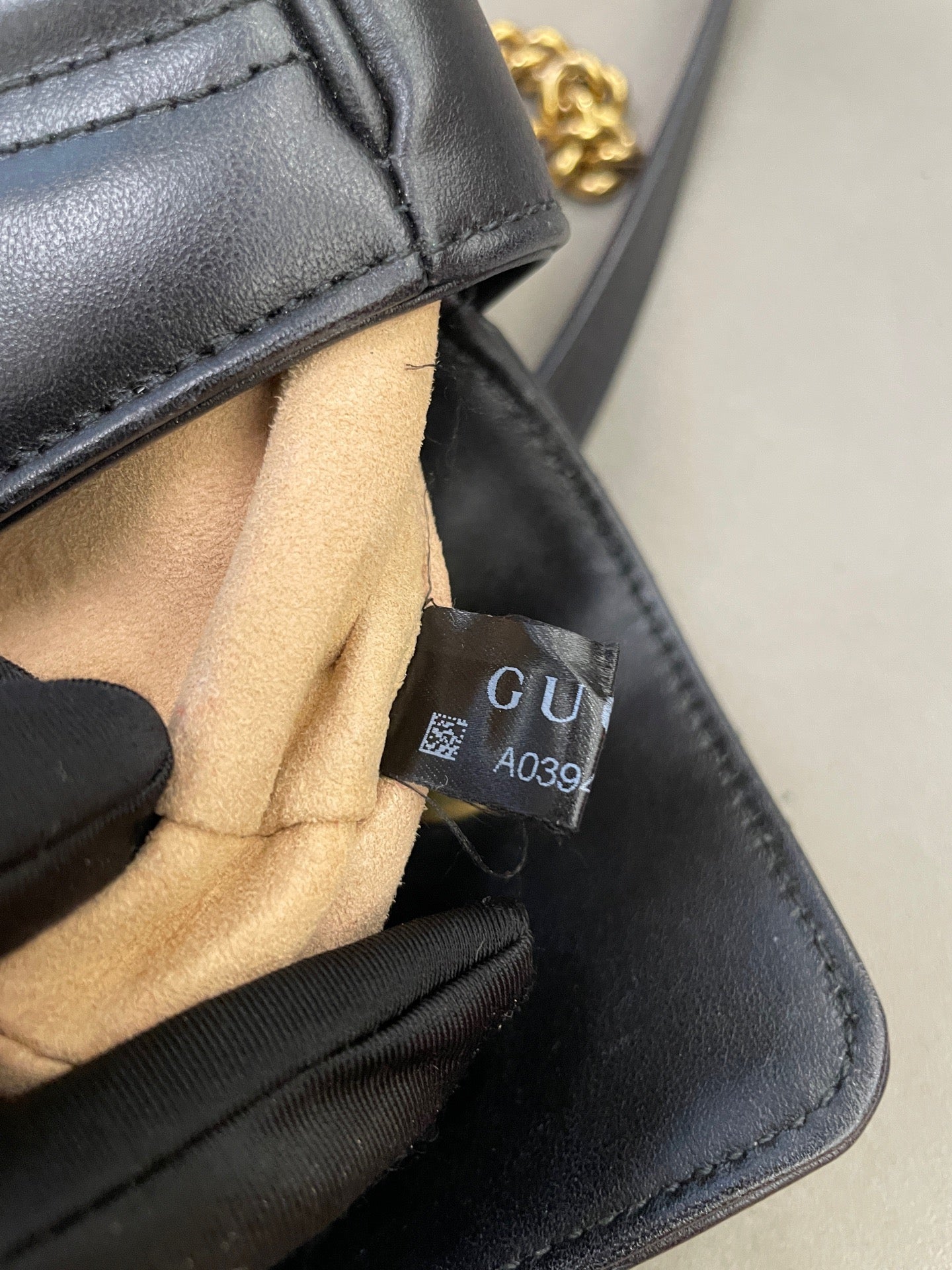 Gucci - GG Marmont Matelassé Mini Bag - Leather - Black - (mini)