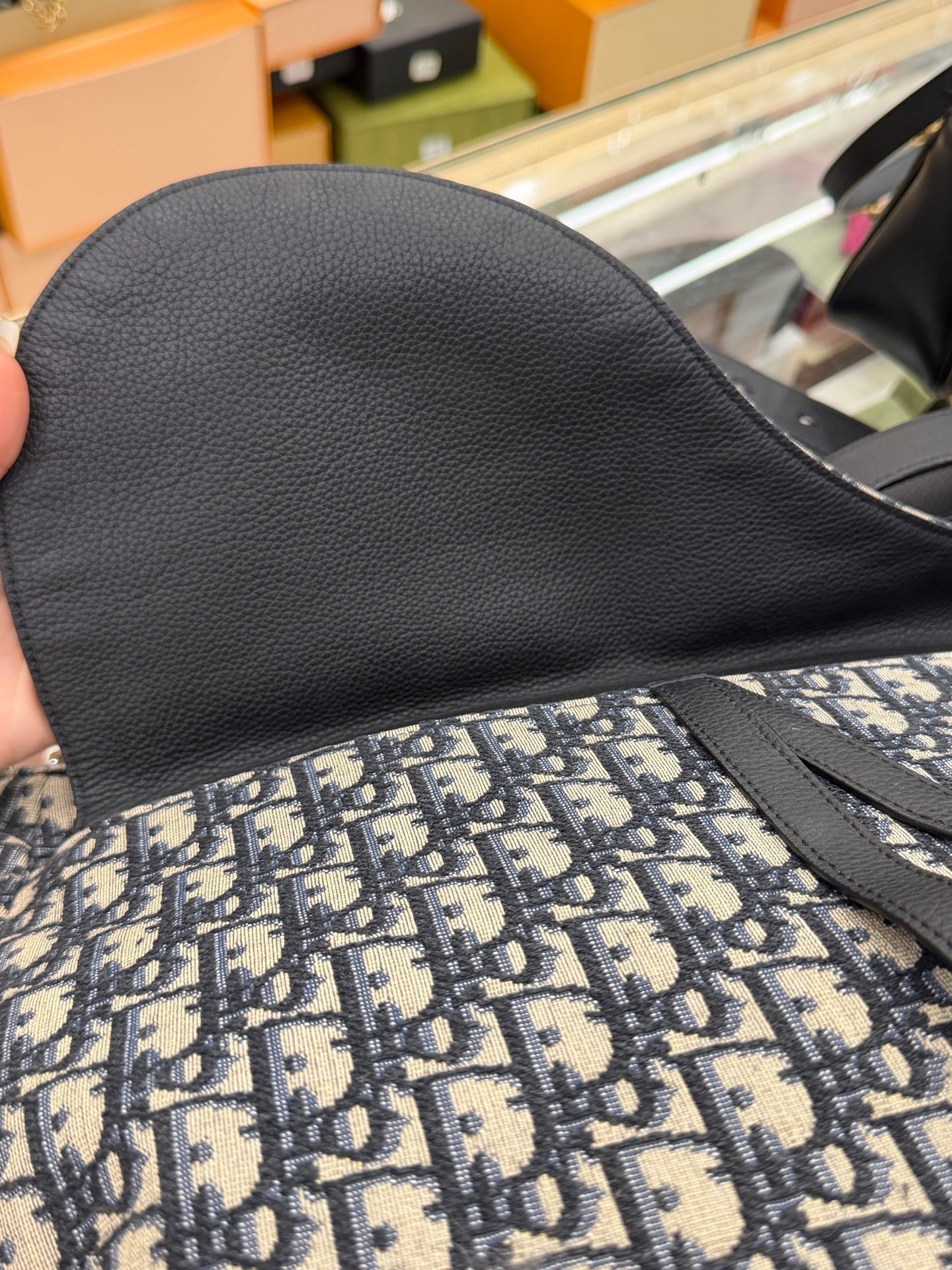 Dior - Saddle Soft Hobo Bag in Oblique Canvas - Oblique jacquard canvas with pebbled calfskin leather trim - Multicolour - (Large)