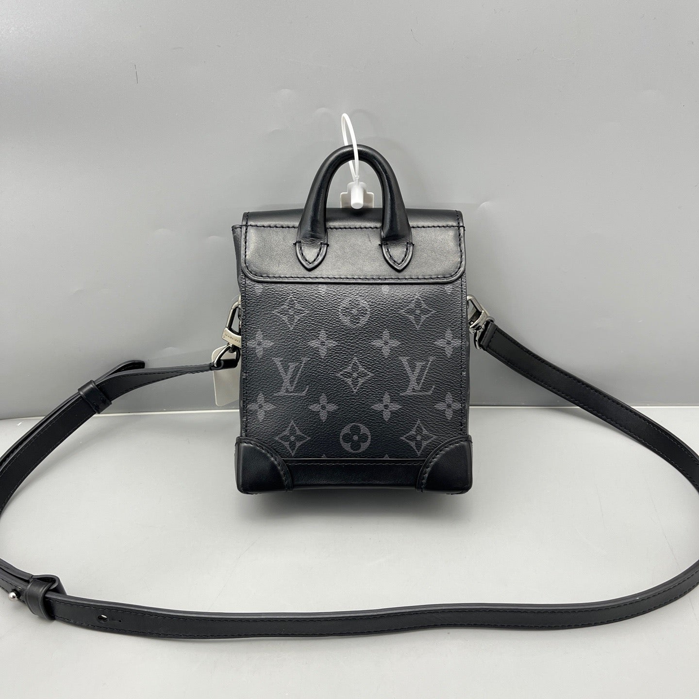 Louis Vuitton - Steamer Nano - Monogram Eclipse Canvas and Leather - Black - (mini)
