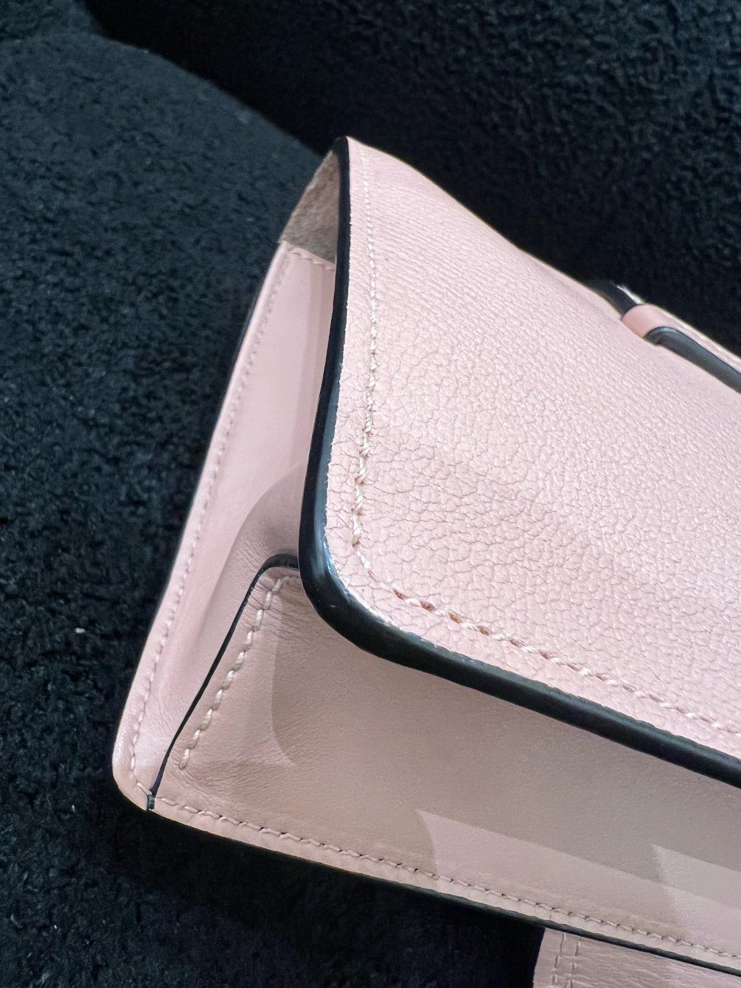 Miu Miu - Jeweled Buckle Shoulder Bag - Leather - Pink - (mini)