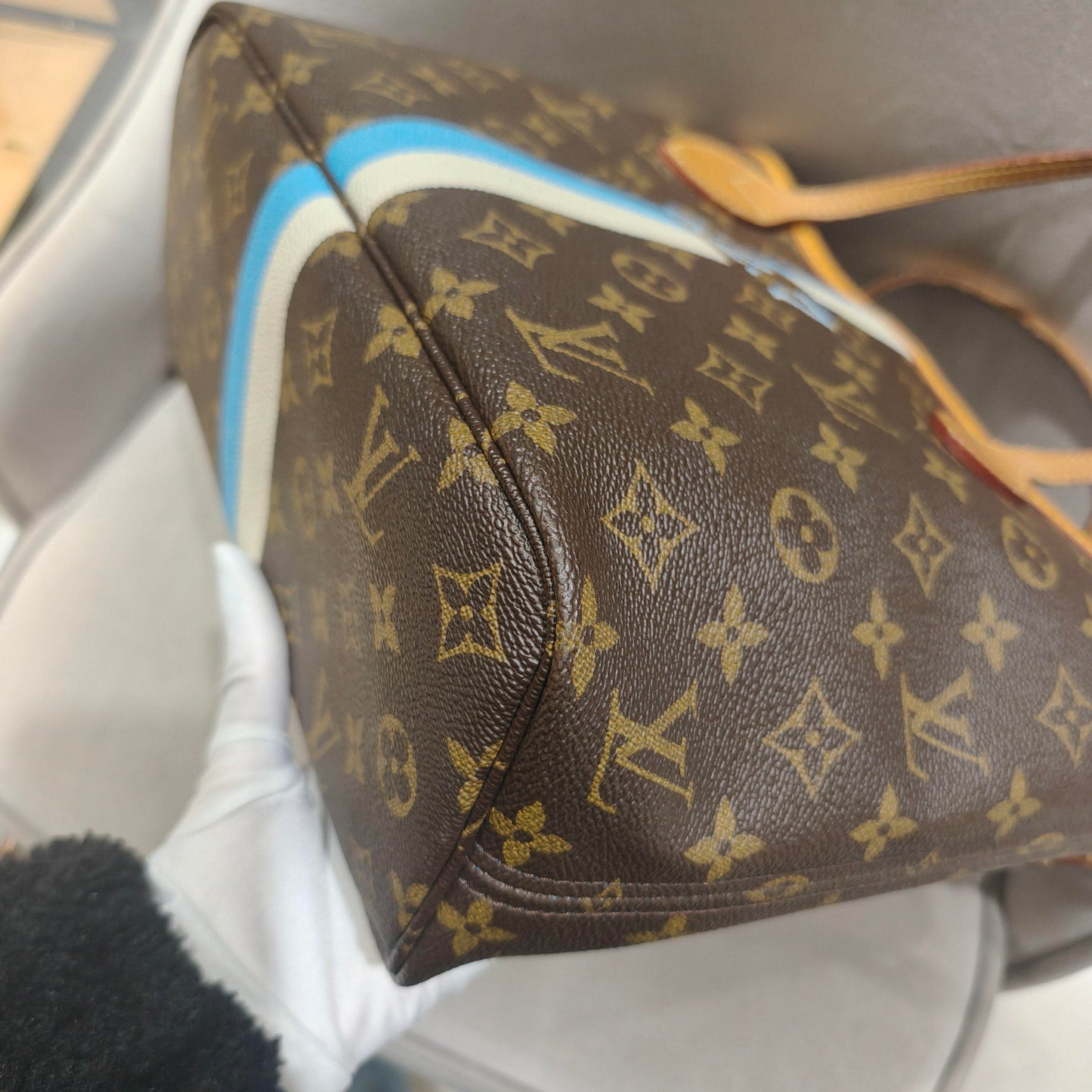 Louis Vuitton - Neverfull MM - Monogram coated canvas with Vachetta leather trim - Brown - (medium)