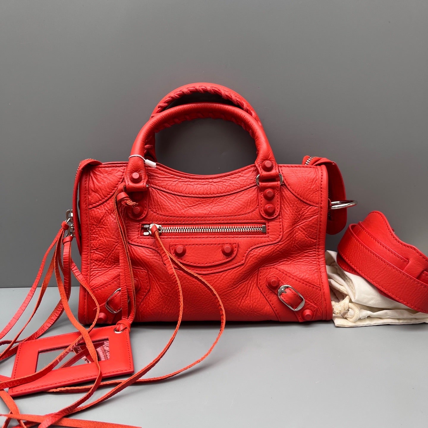 Balenciaga - City Bag - Leather - Orange - (mini)