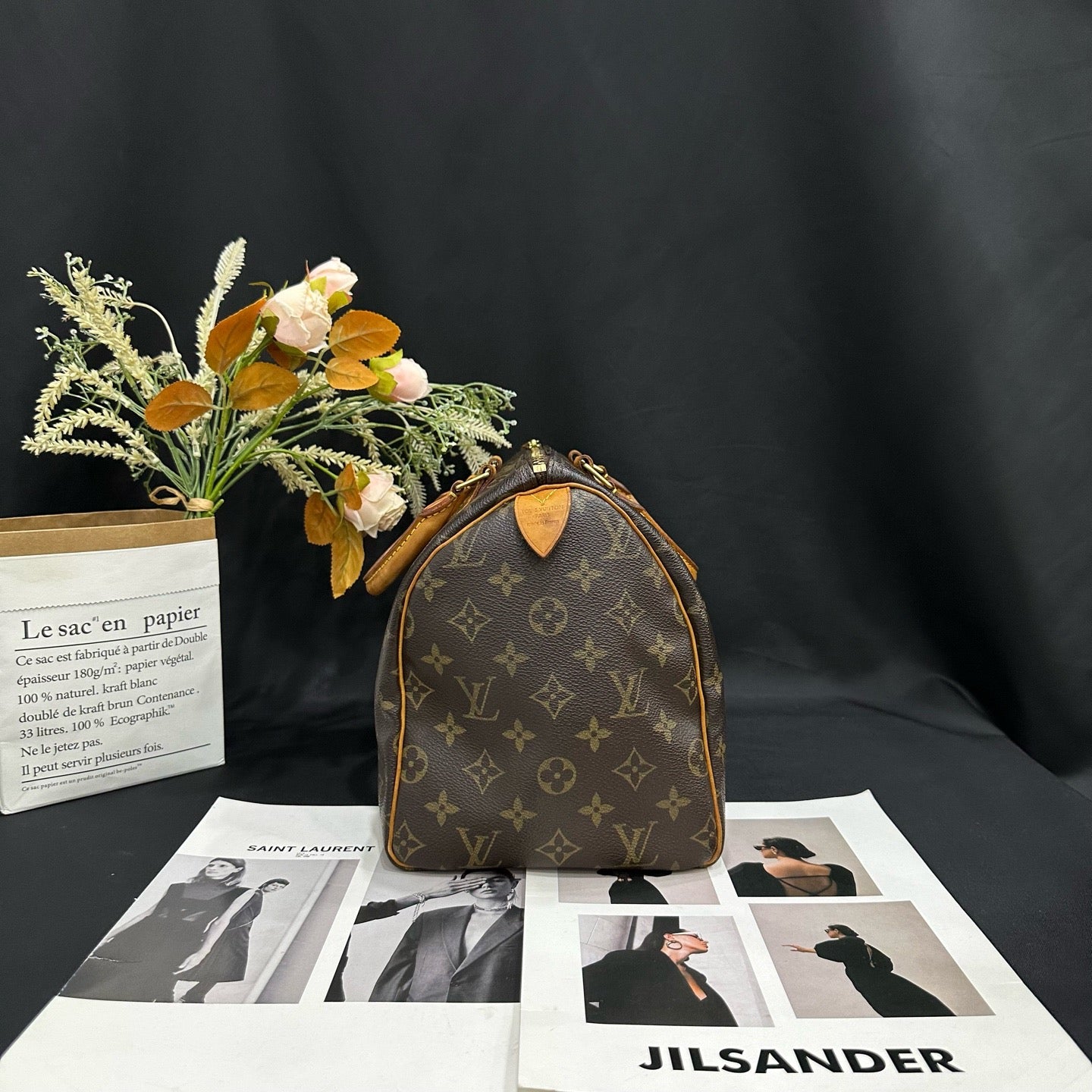 Louis Vuitton - Speedy 30 - Monogram coated canvas with Vachetta leather trim - Brown - (medium)
