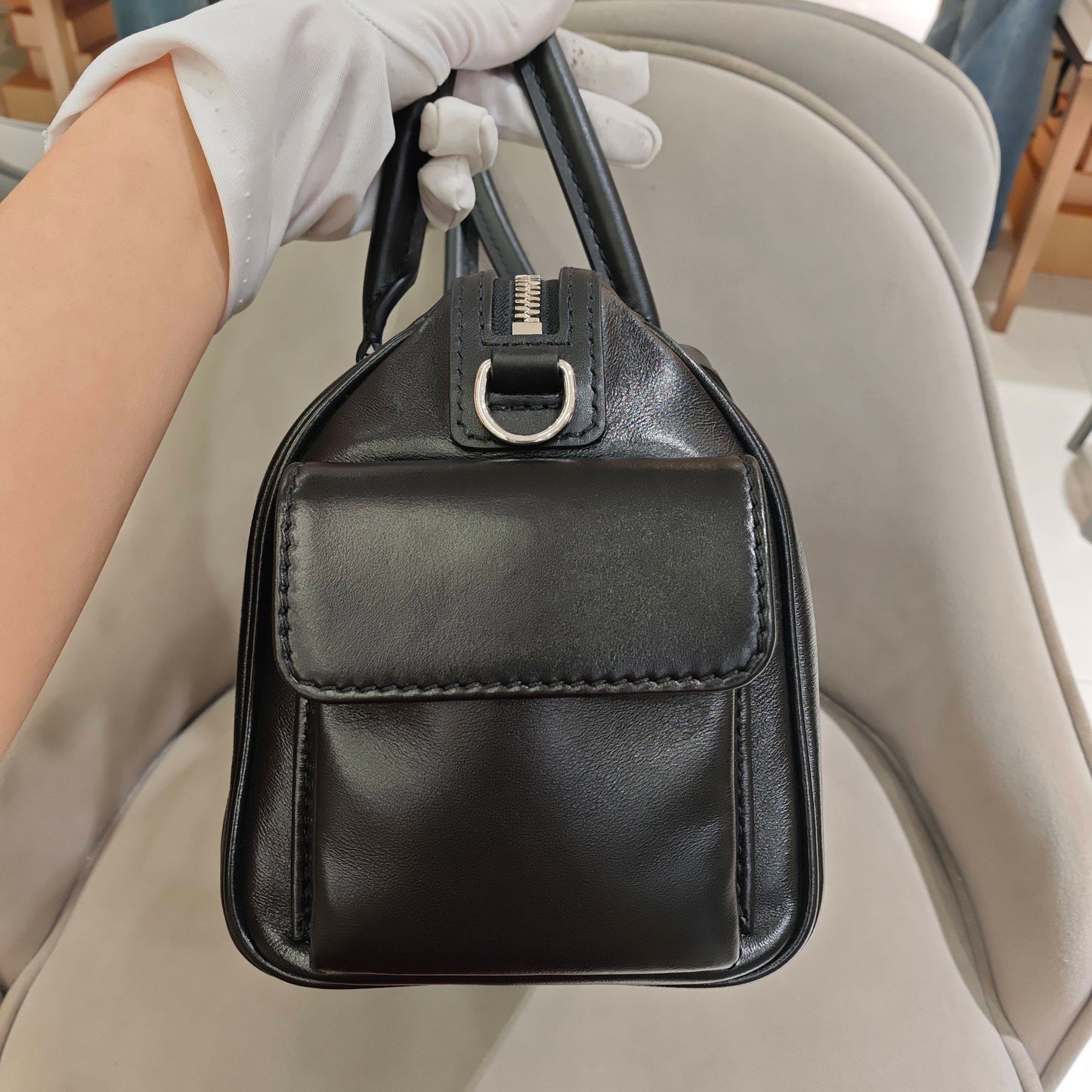 Louis Vuitton - Speedy Cargo Vibe - Lambskin leather - Black - (small)