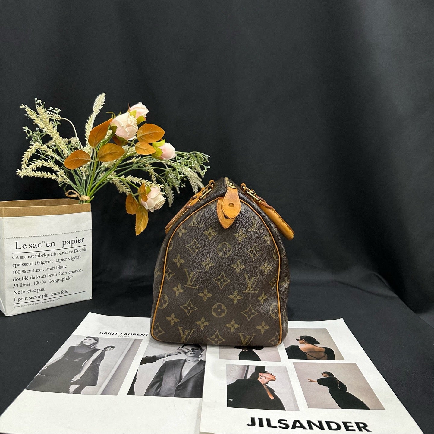 Louis Vuitton - Speedy 30 - Monogram coated canvas with Vachetta leather trim - Brown - (medium)