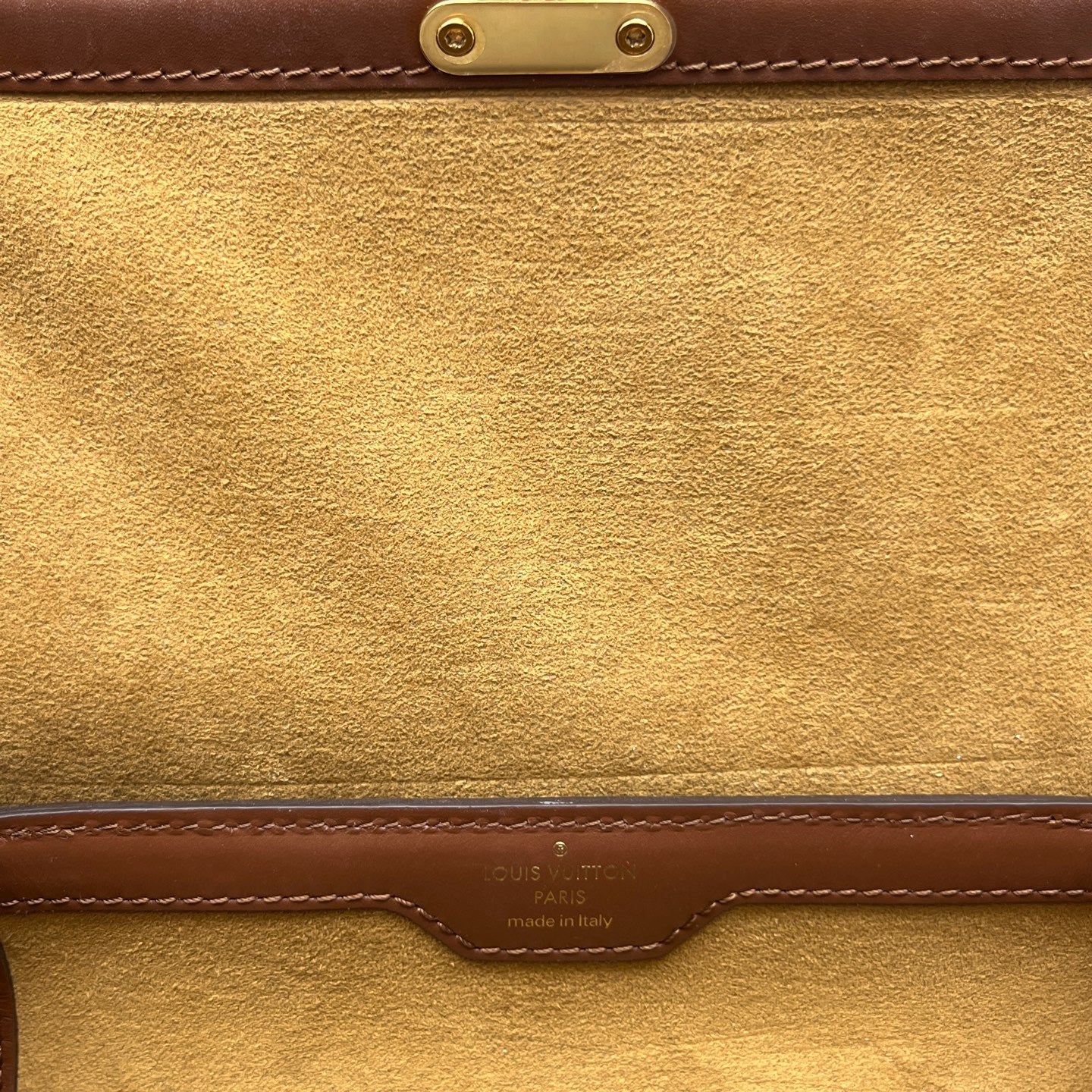 Louis Vuitton - Papillon Trunk - Monogram coated canvas with natural cowhide leather trim and gold-tone hardware - Brown - (mini)