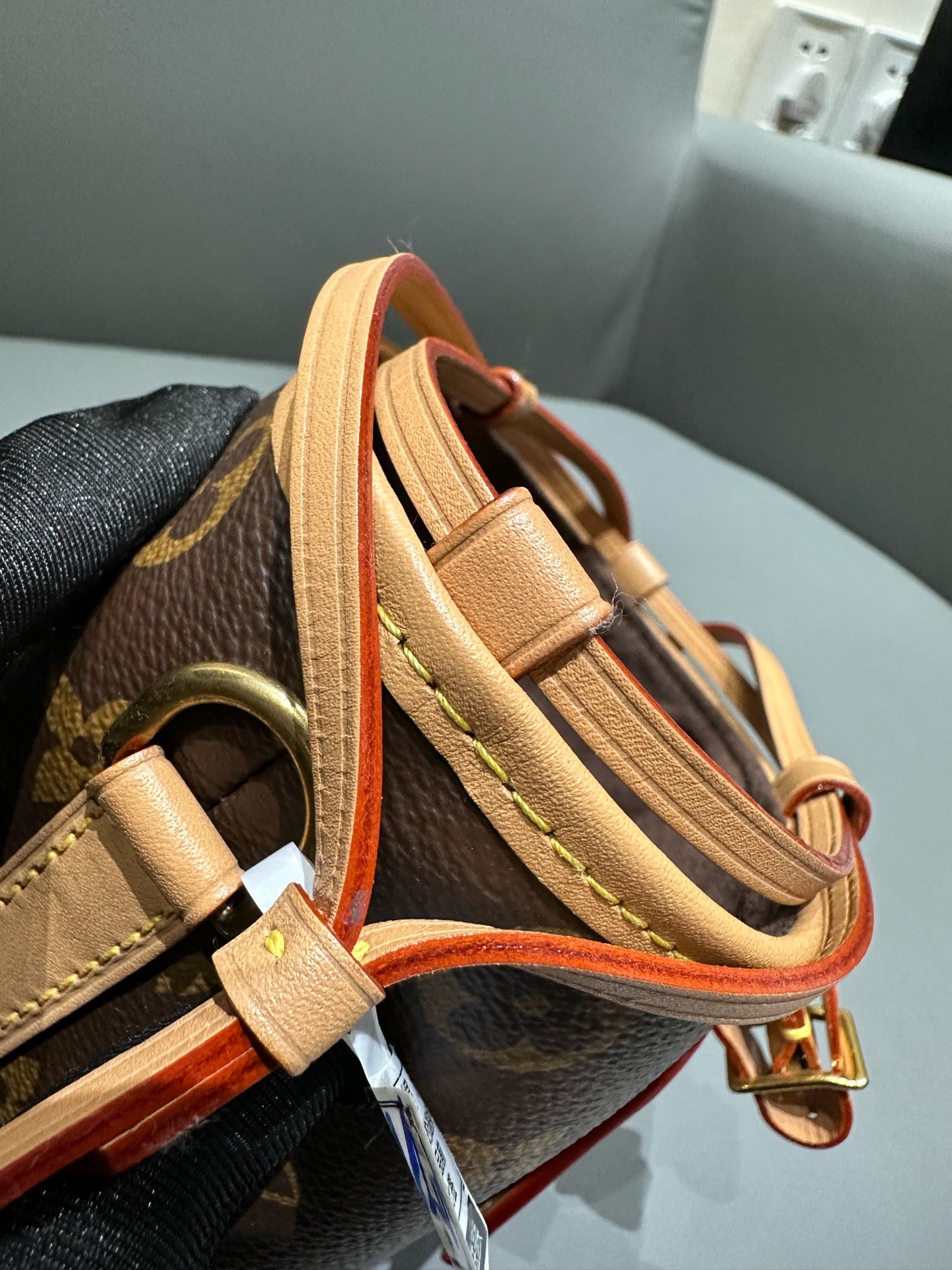 Louis Vuitton - Nano Noé - Monogram coated canvas, Vachetta leather - Brown - (Mini)
