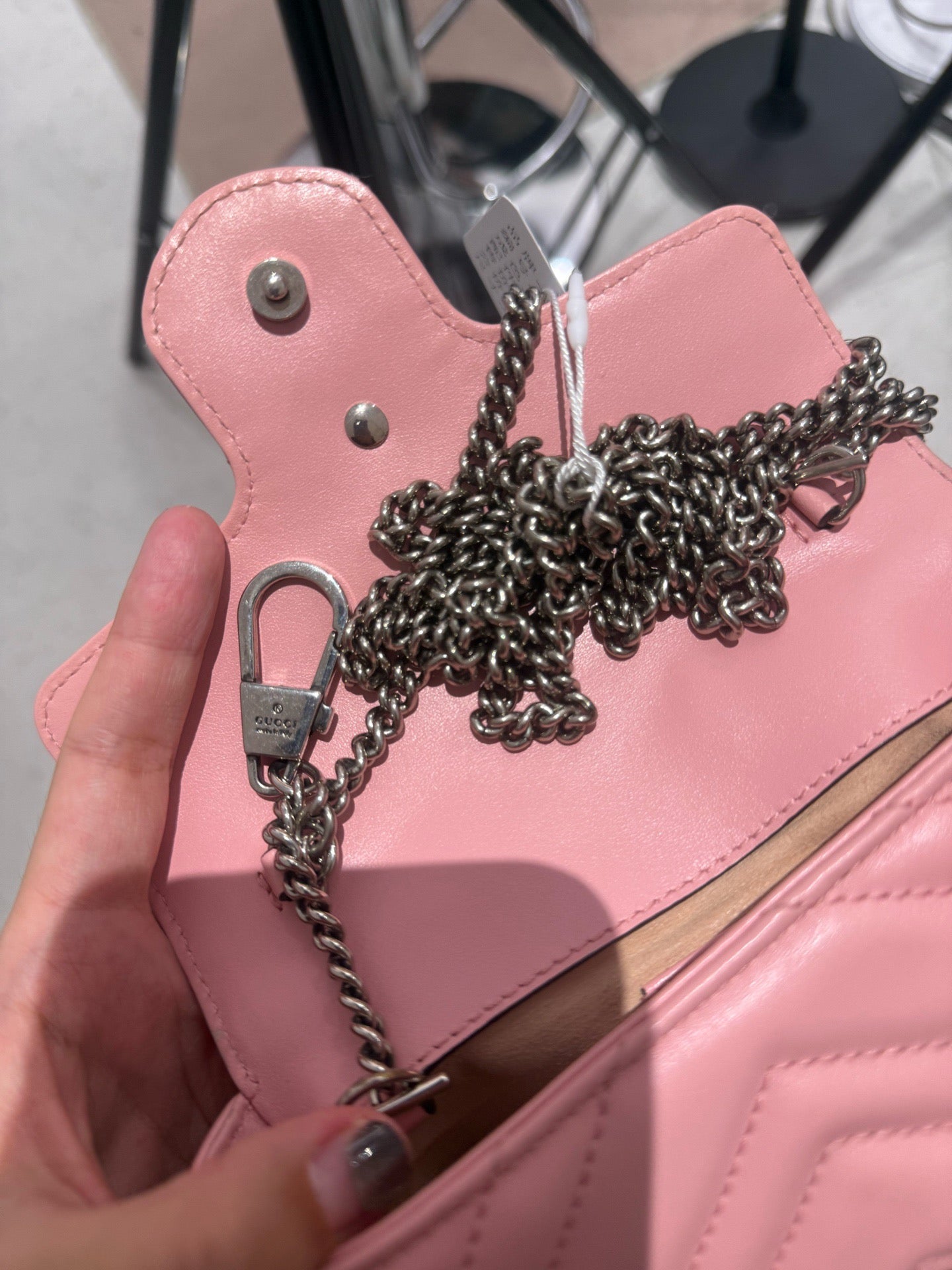 Gucci - Marmont Mini - Leather - Pink - (mini)