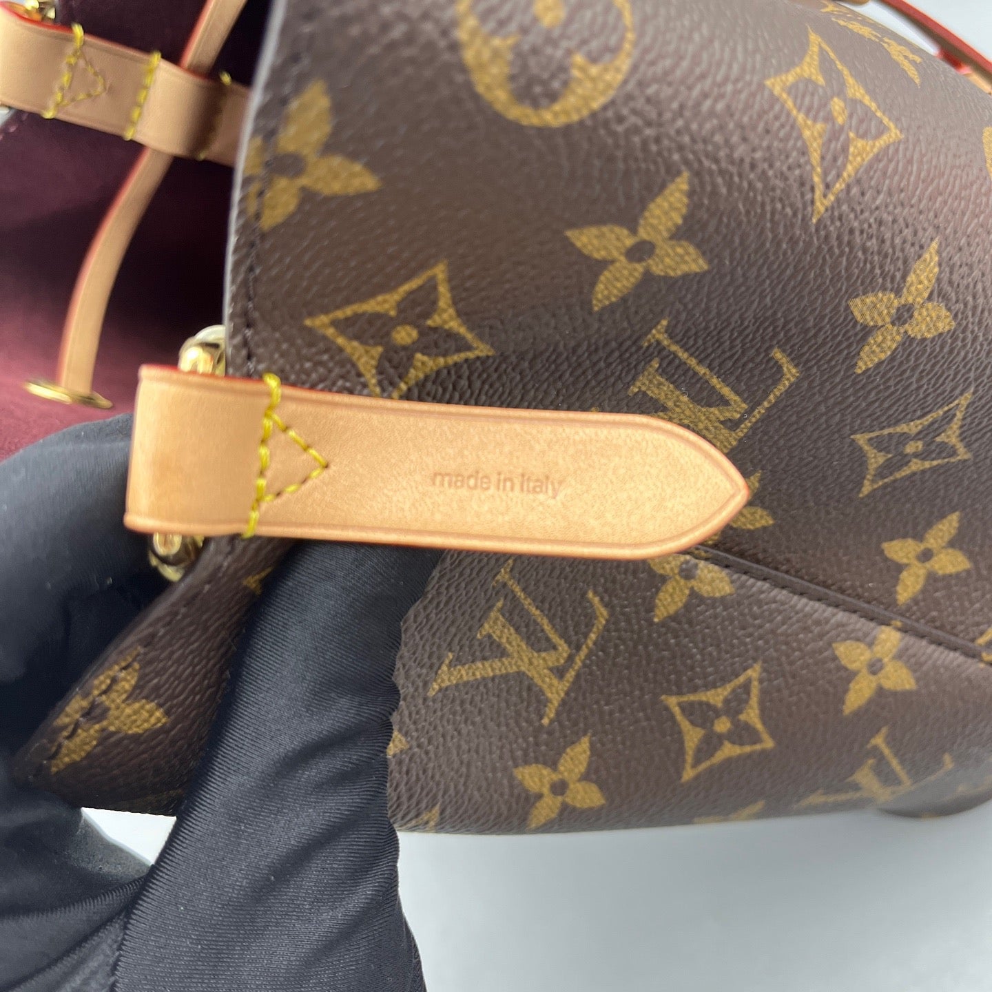 Louis Vuitton - Neonoe BB - Monogram coated canvas with Vachetta leather trim - Brown - (small)