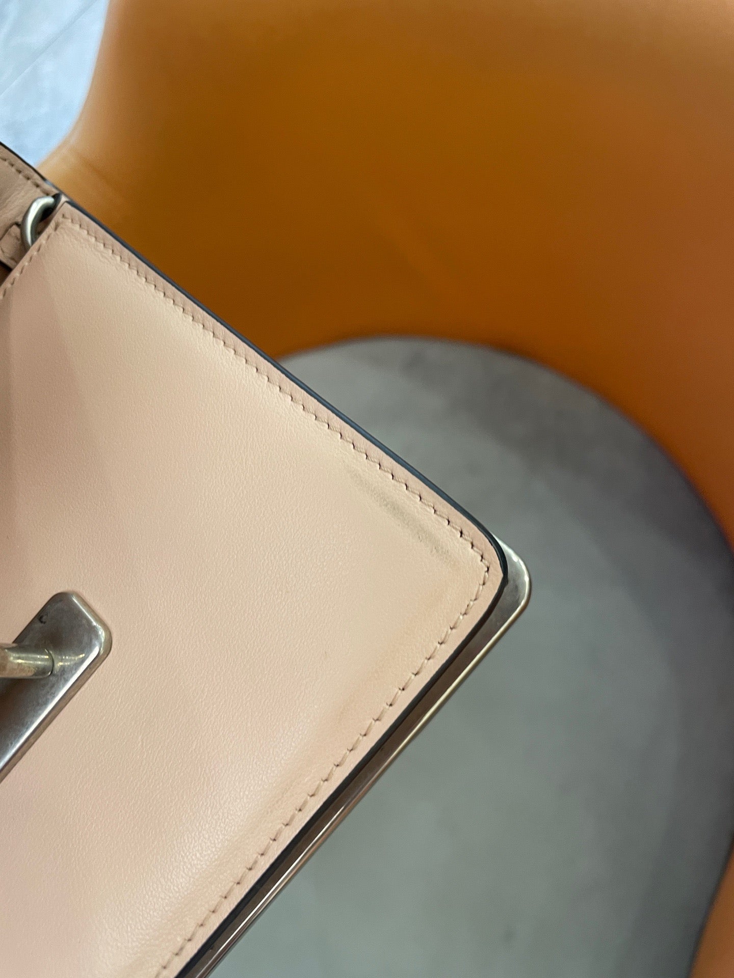 Prada - Cahier - Smooth calf leather - Nude Pink - (mini)
