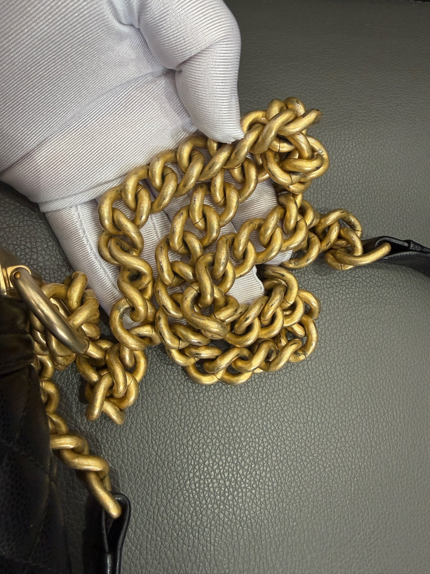 Chanel - Boy Bag - Caviar leather - Black - (Small)